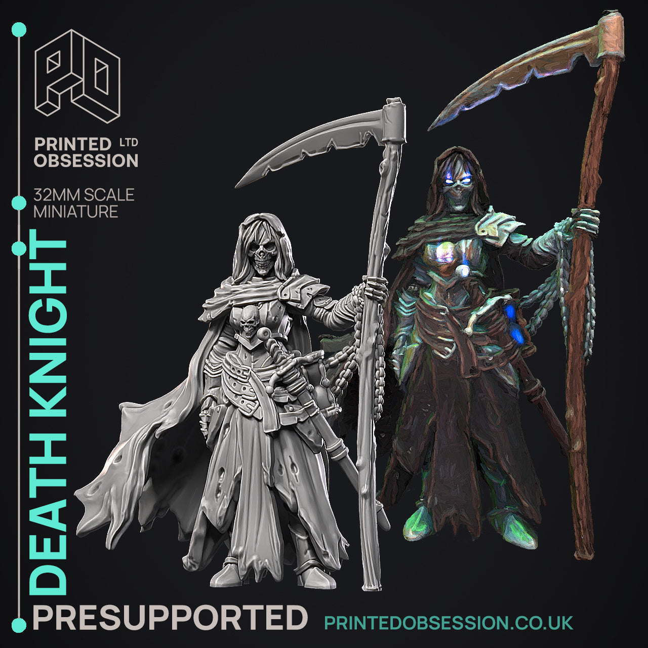 3D printed Death knight