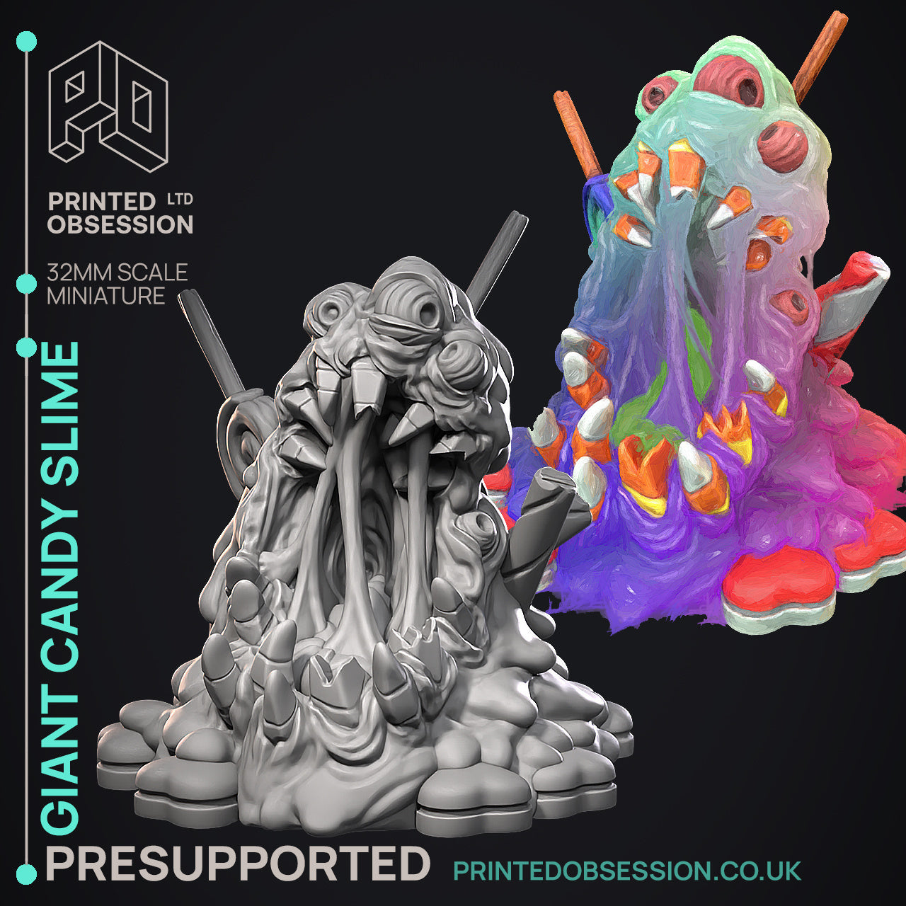 3D printed candy slime