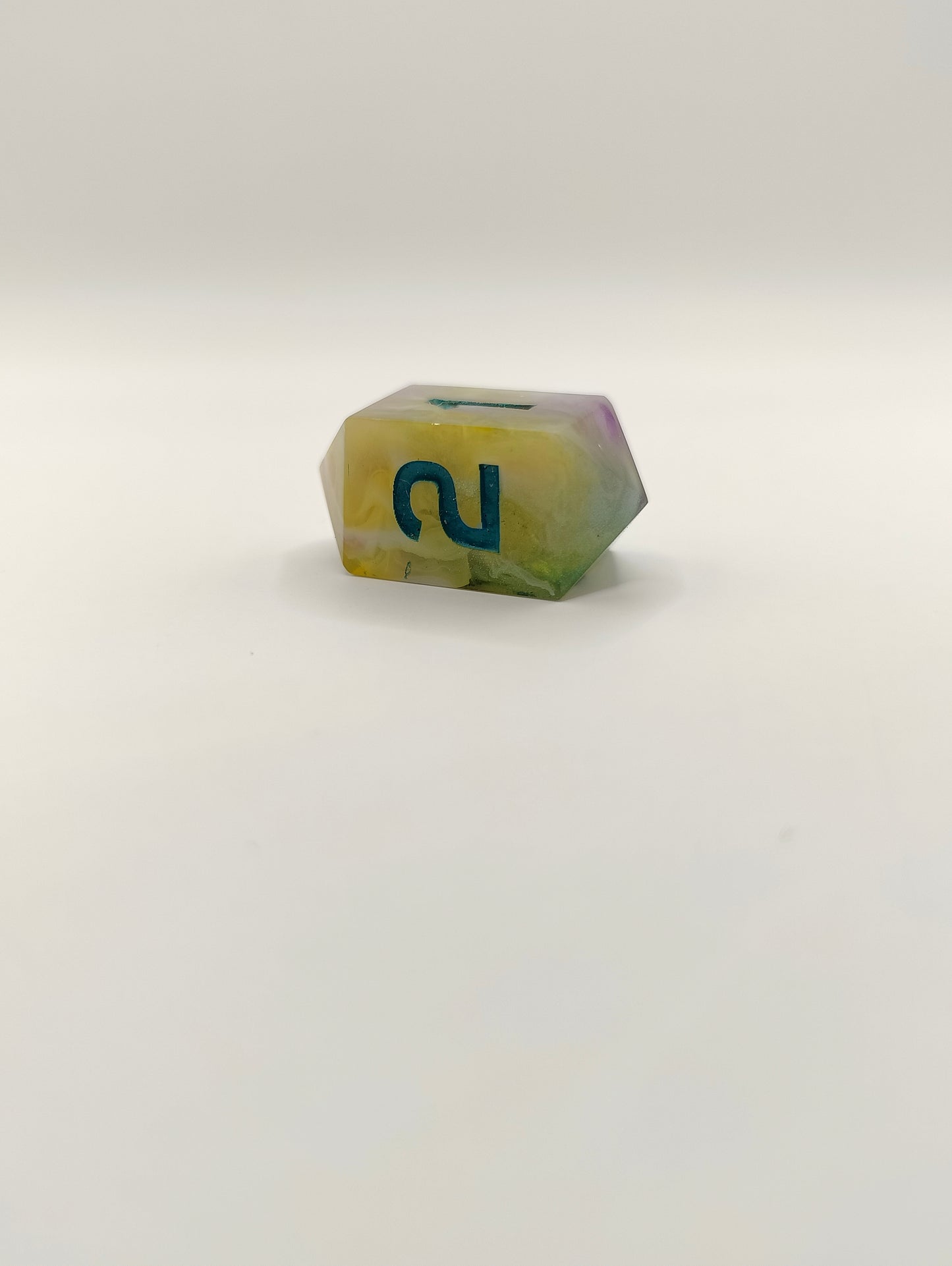 Handmade mini Single Crystal D4: The feywild
