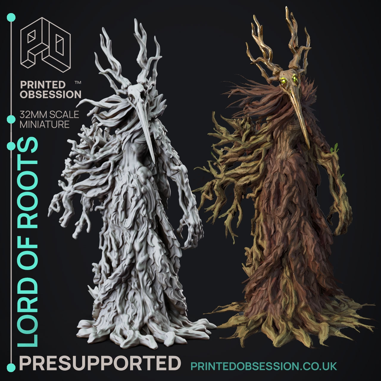 3D printed Lord of the roots mini