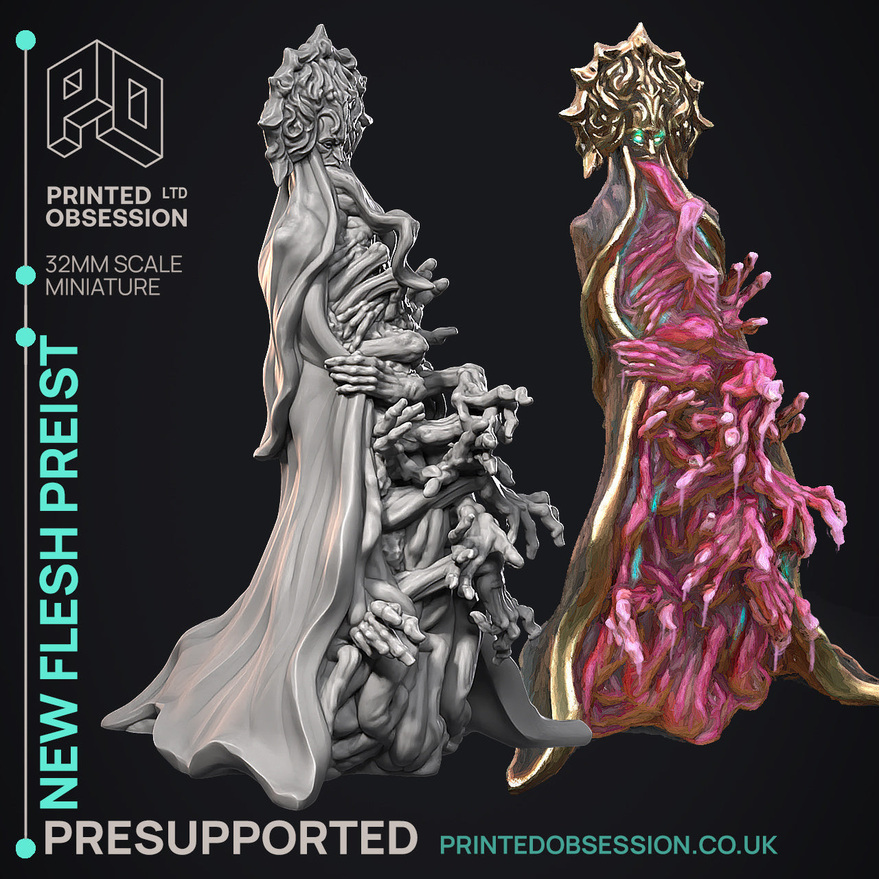 3D printed flesh priest