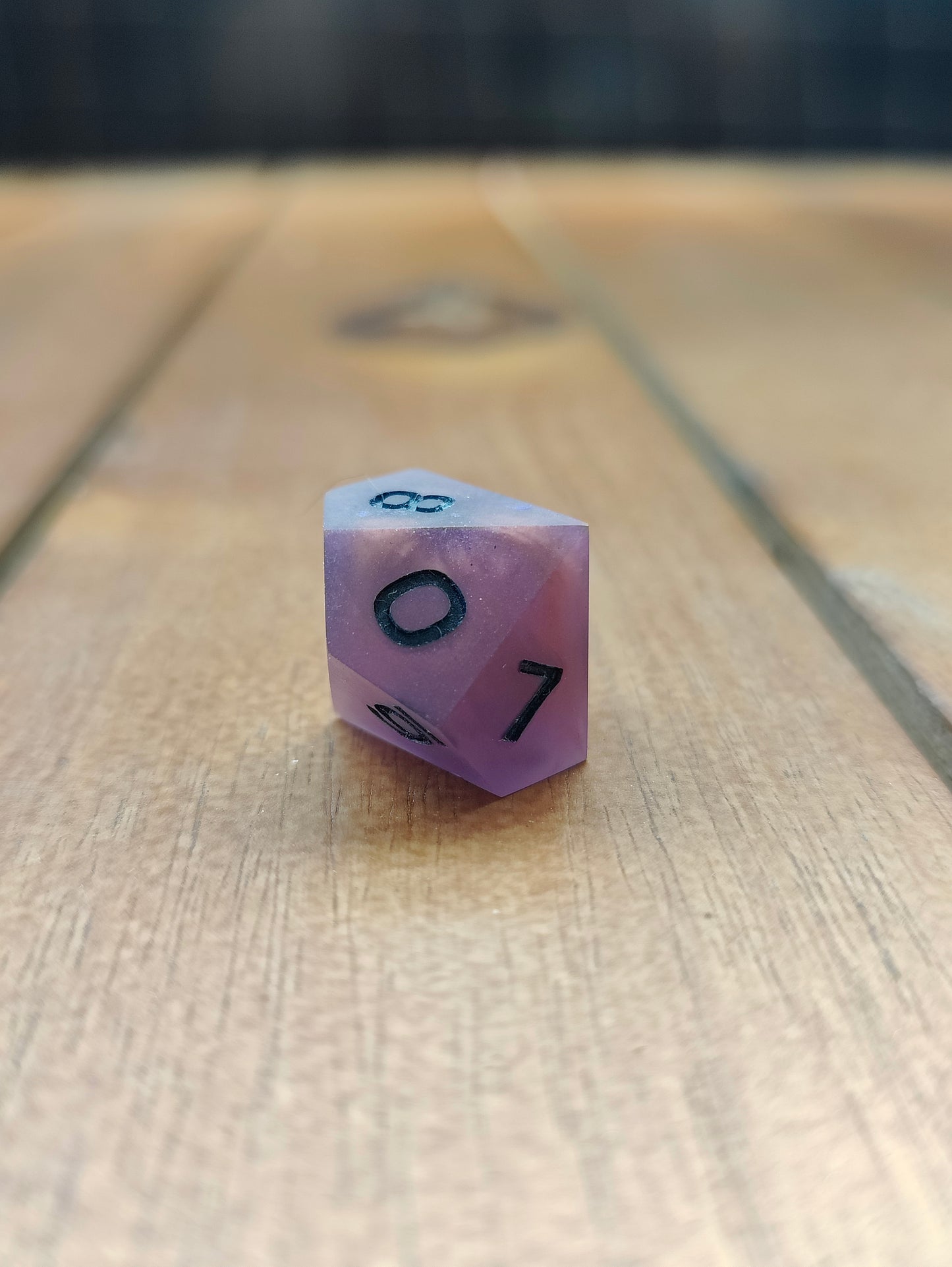 Handmade single D10: Circus man (matte finish)