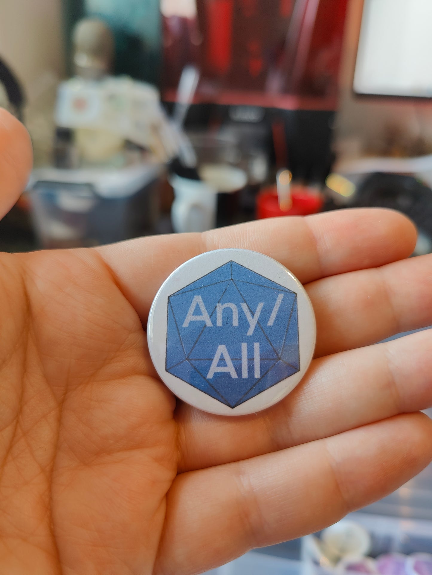 Button: Any/All pronoun