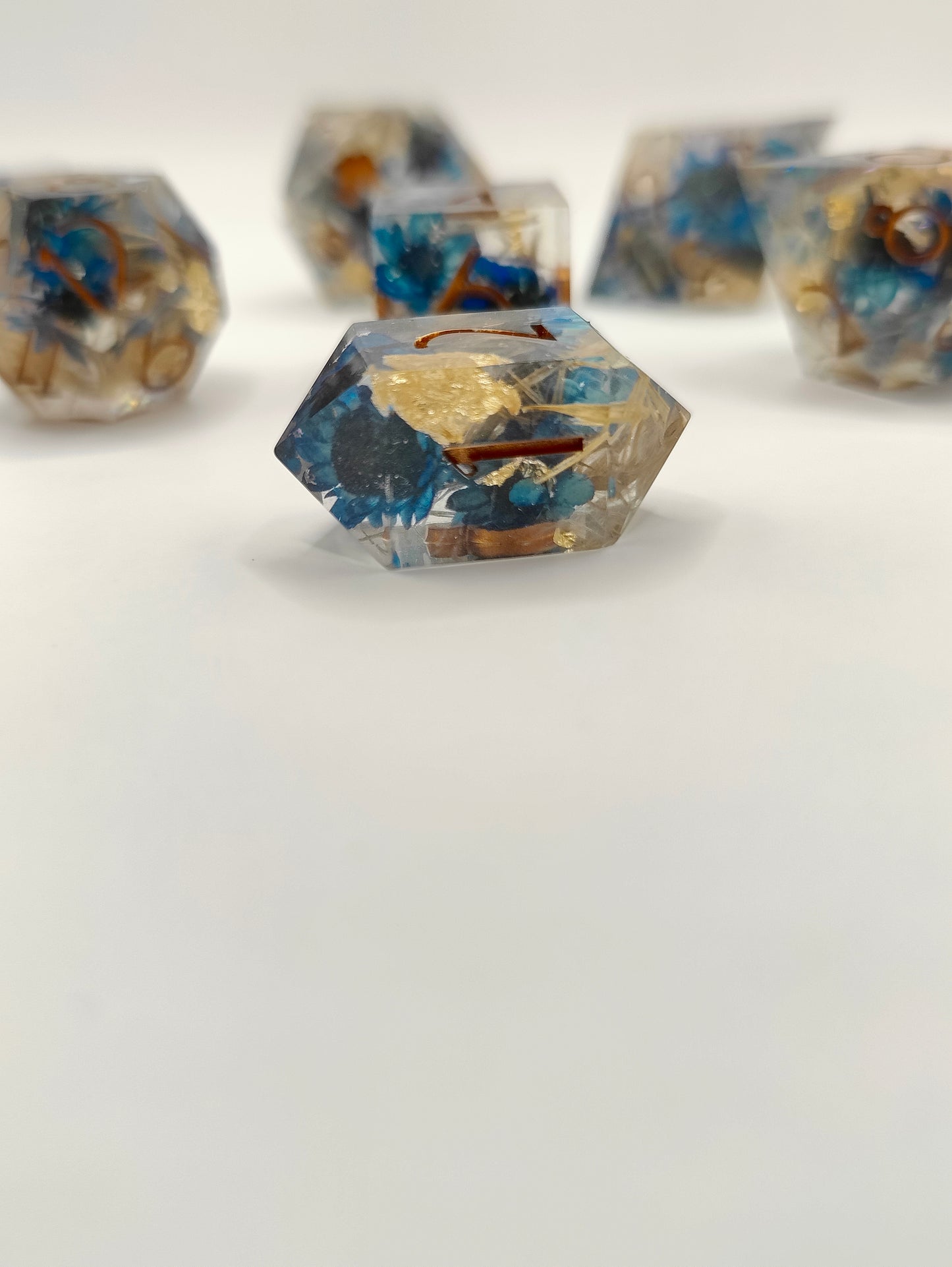 Handmade dice set: The harvest