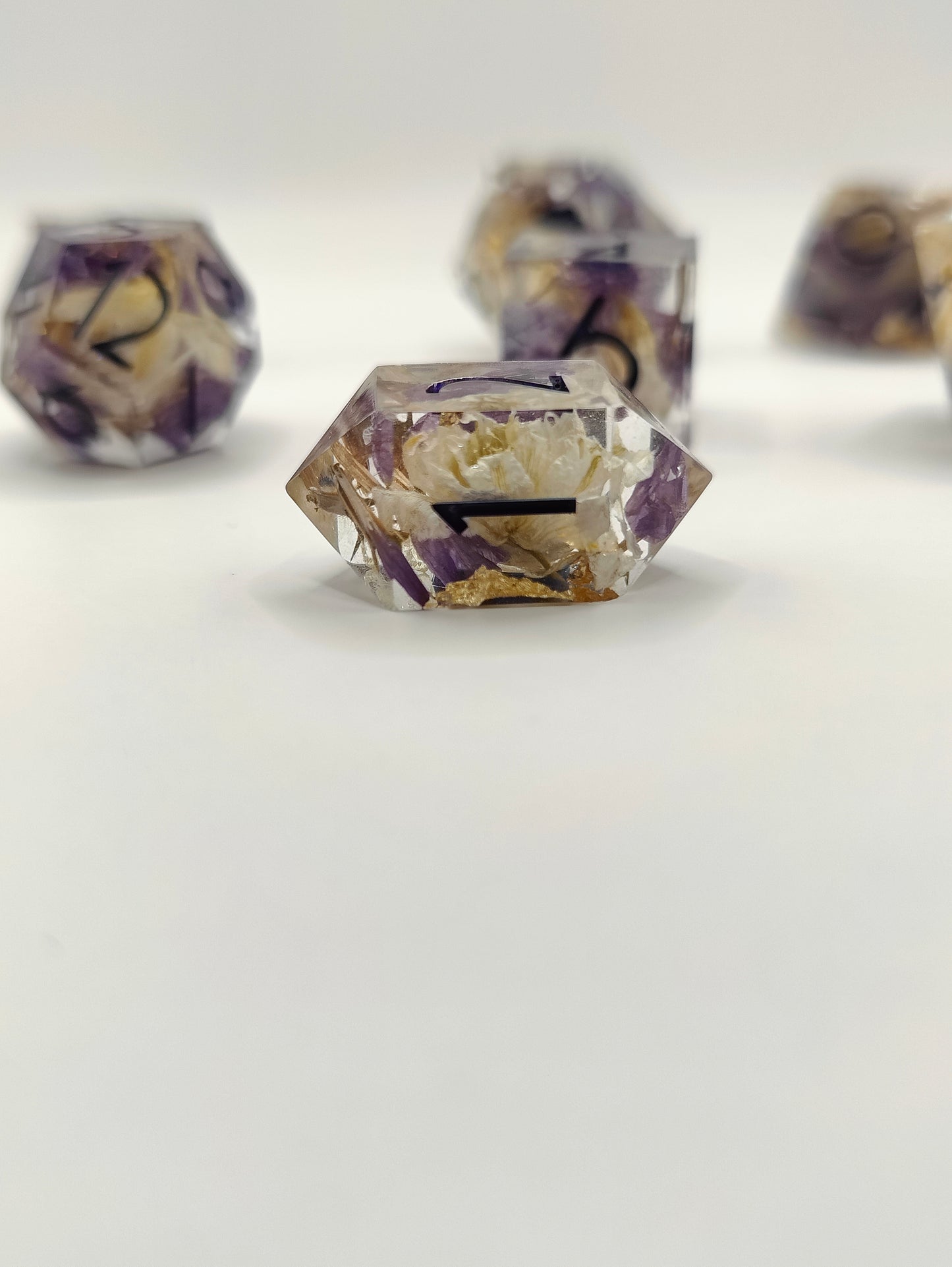 Handmade dice set: The Faerie Bargain