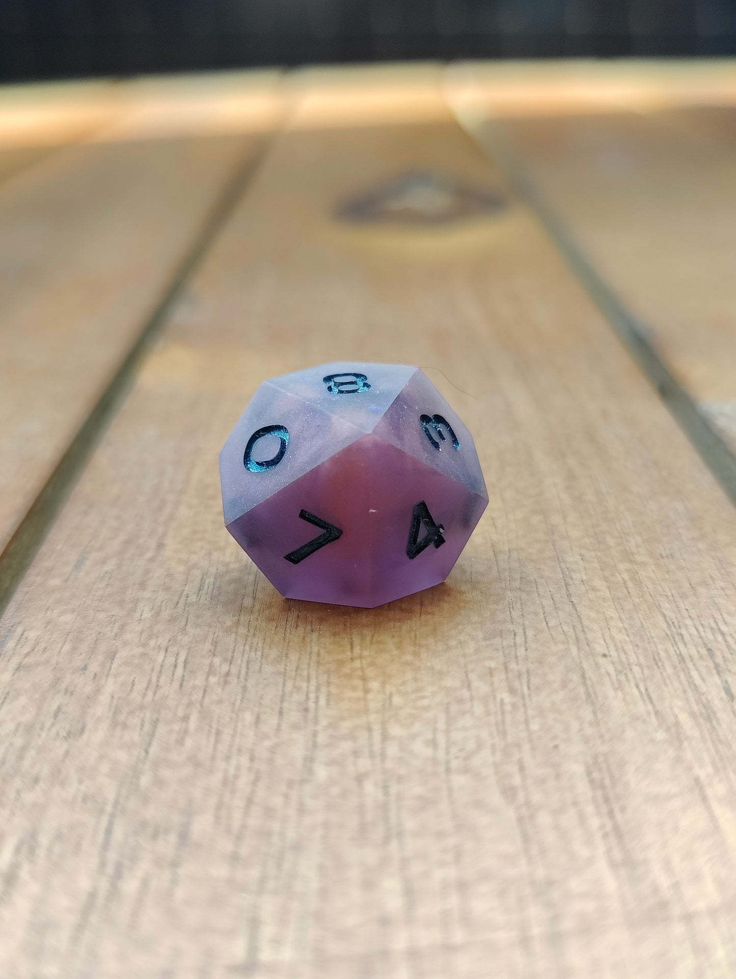 Handmade single D10: Circus man (matte finish)