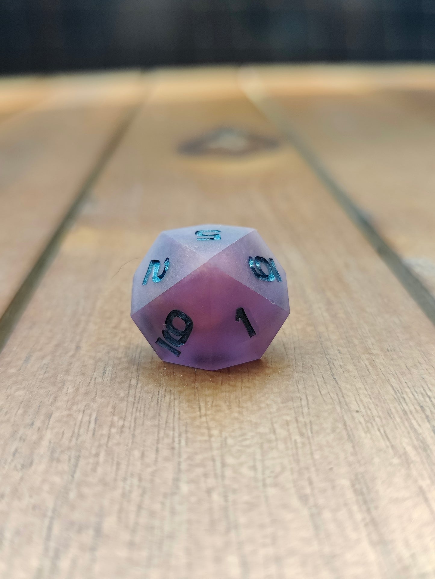 Handmade single D10: Circus man (matte finish)