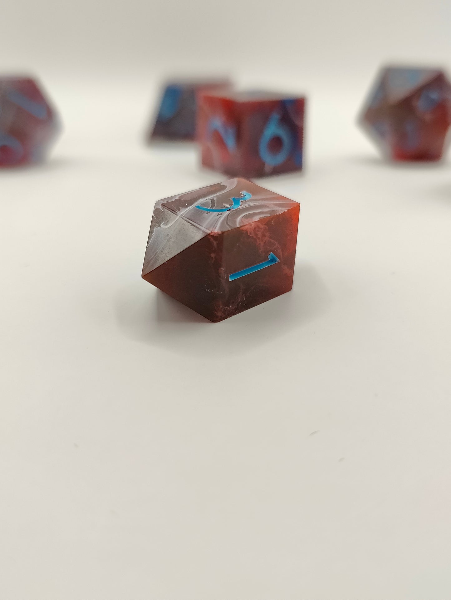Handmade dice set: Leviathan's tomb
