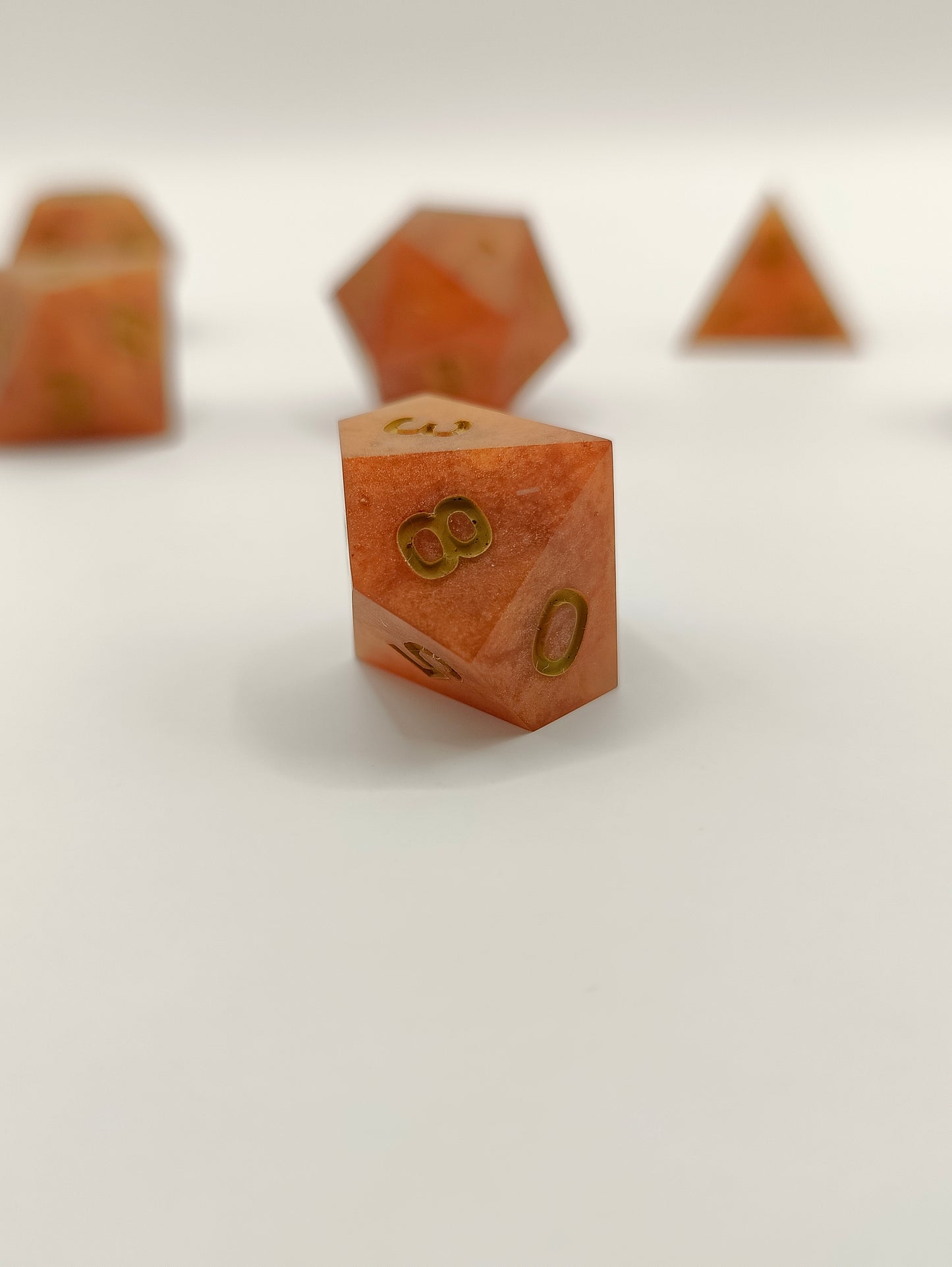 Handmade dice set: Buried treasure