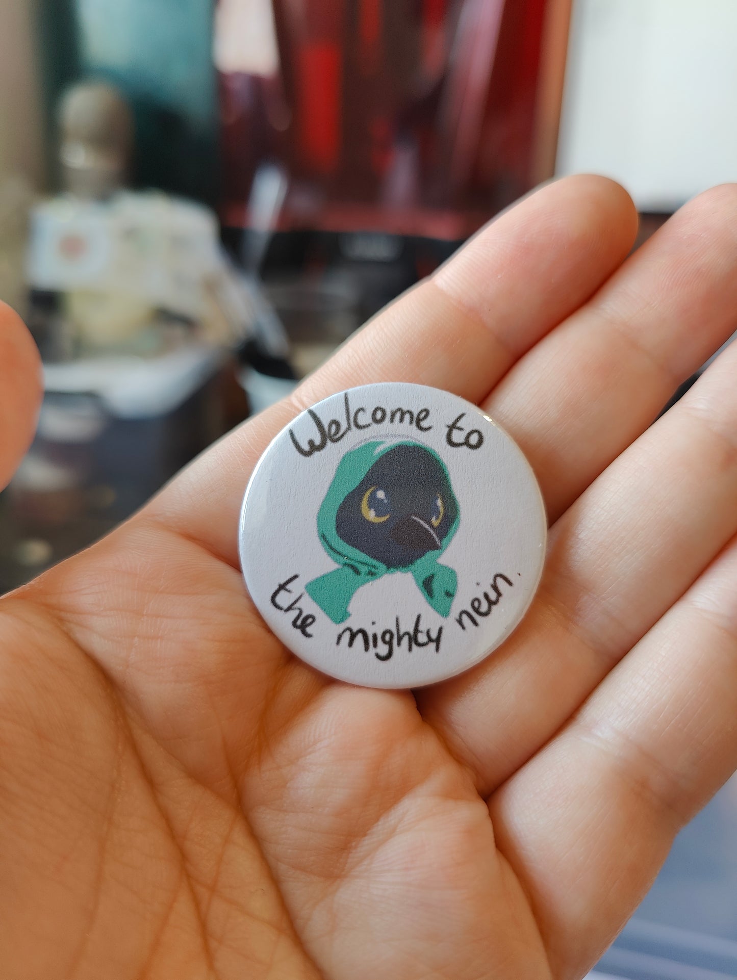 Button: Welcome to the mighty nein