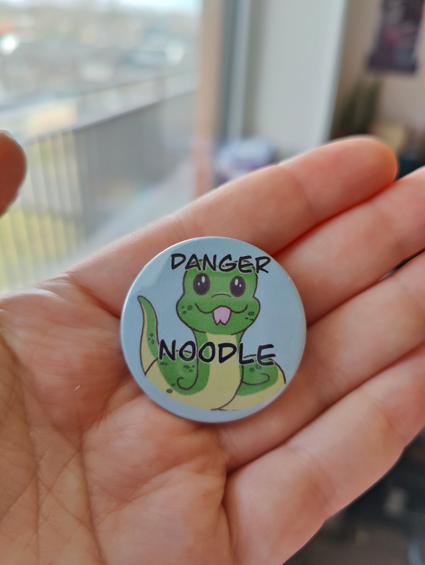 Button: danger noodle