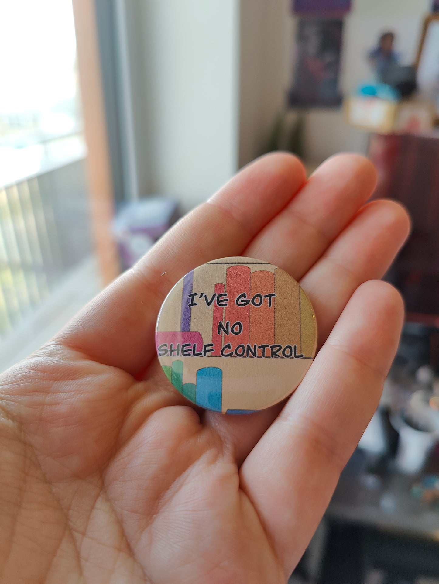 Button: no shelf control