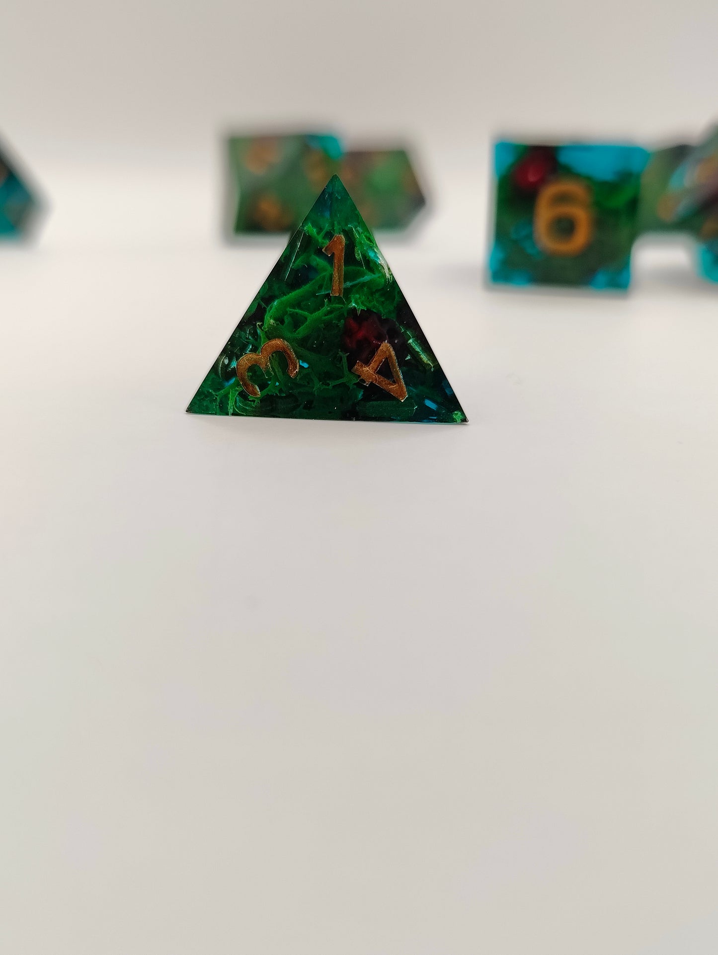 Handmade dice set: Drowned Souls