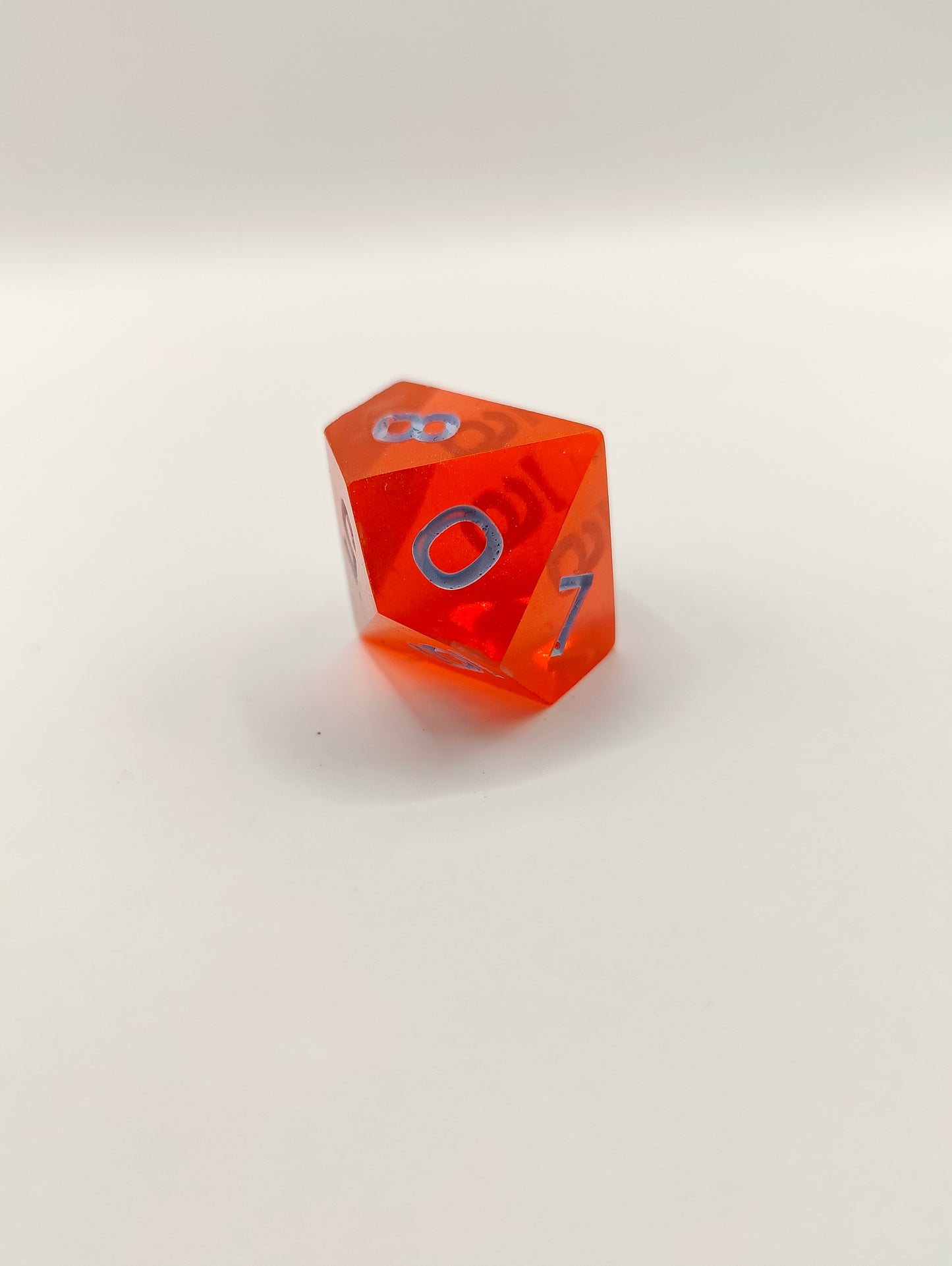 Handmade single D10: Fire forge