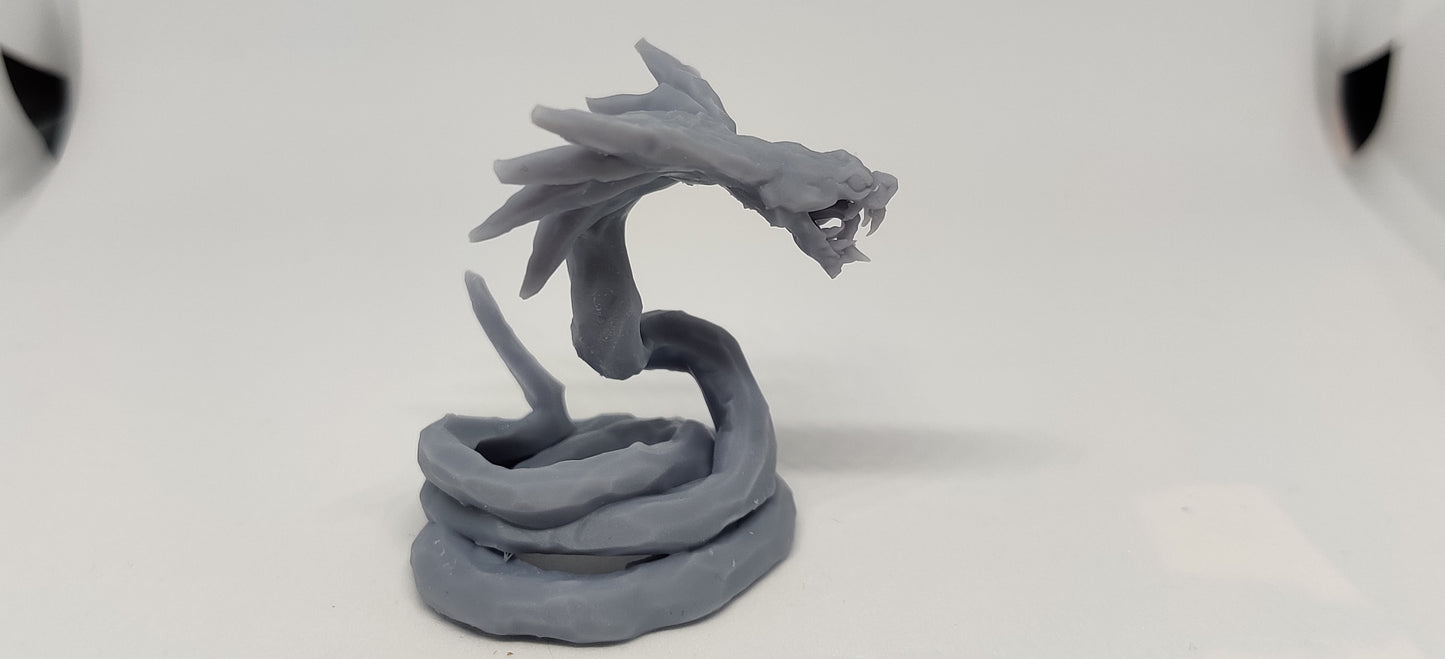 3D printed ice snake mini