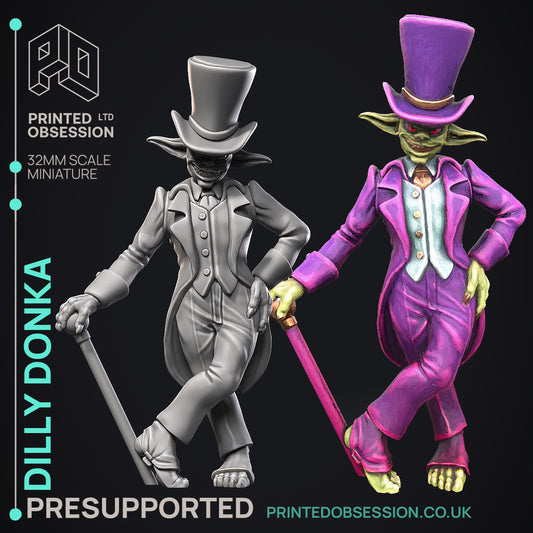 3D printed Dilly Donka