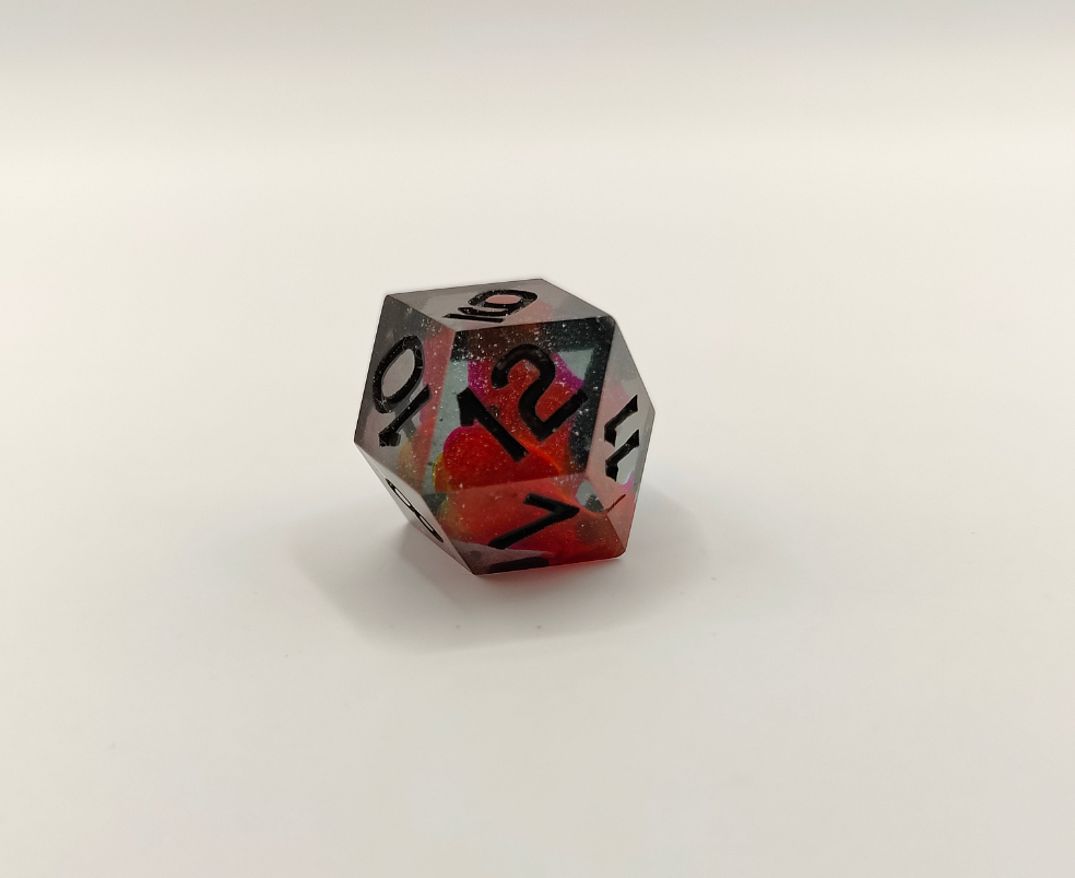 Handmade mini Single D12: Nebula swirls