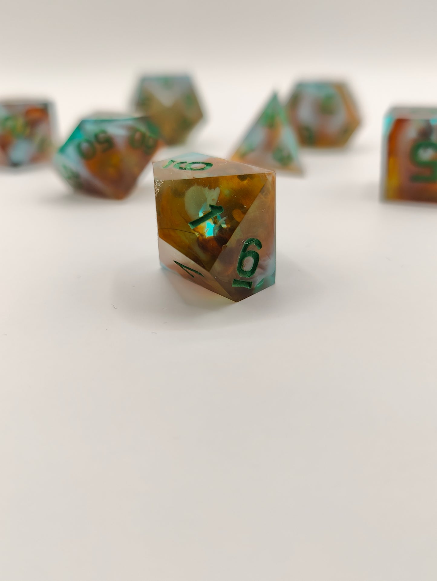 Handmade dice set: Witchlight