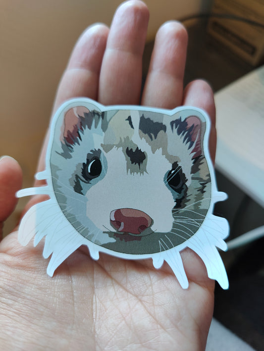 Lil Ferret sticker