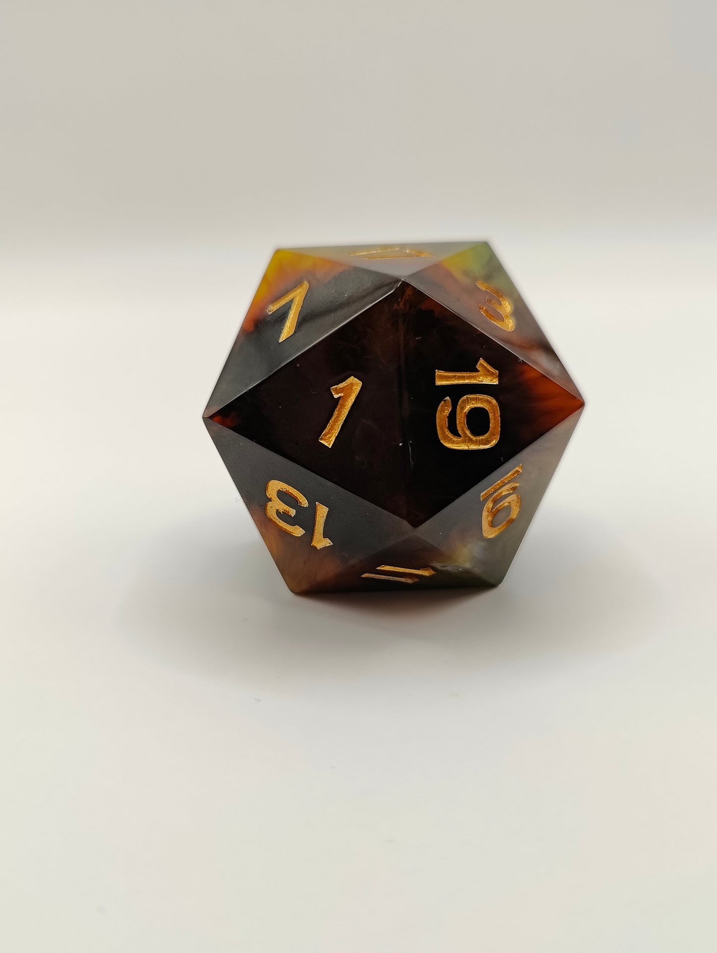 Handmade 40mm D20: Nature's treasure