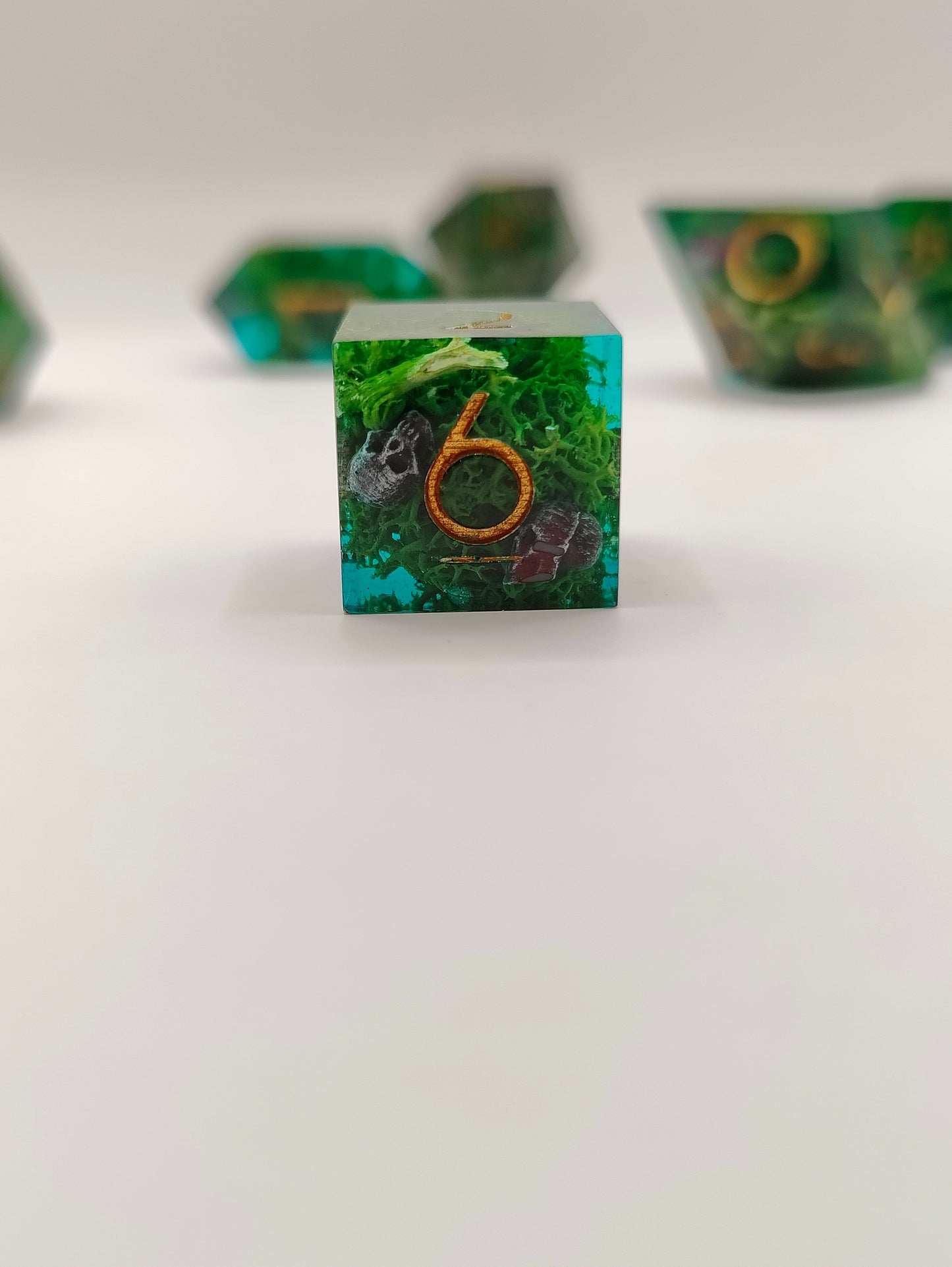 Handmade dice set: Drowned Souls