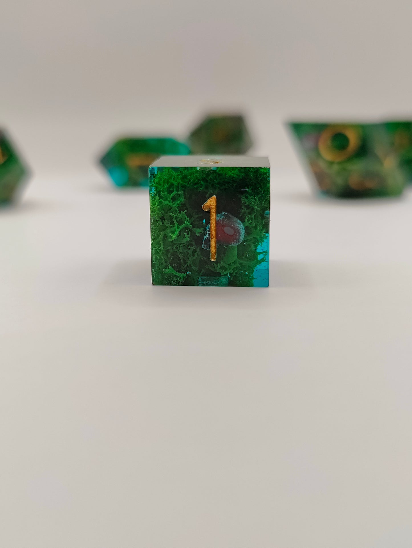 Handmade dice set: Drowned Souls