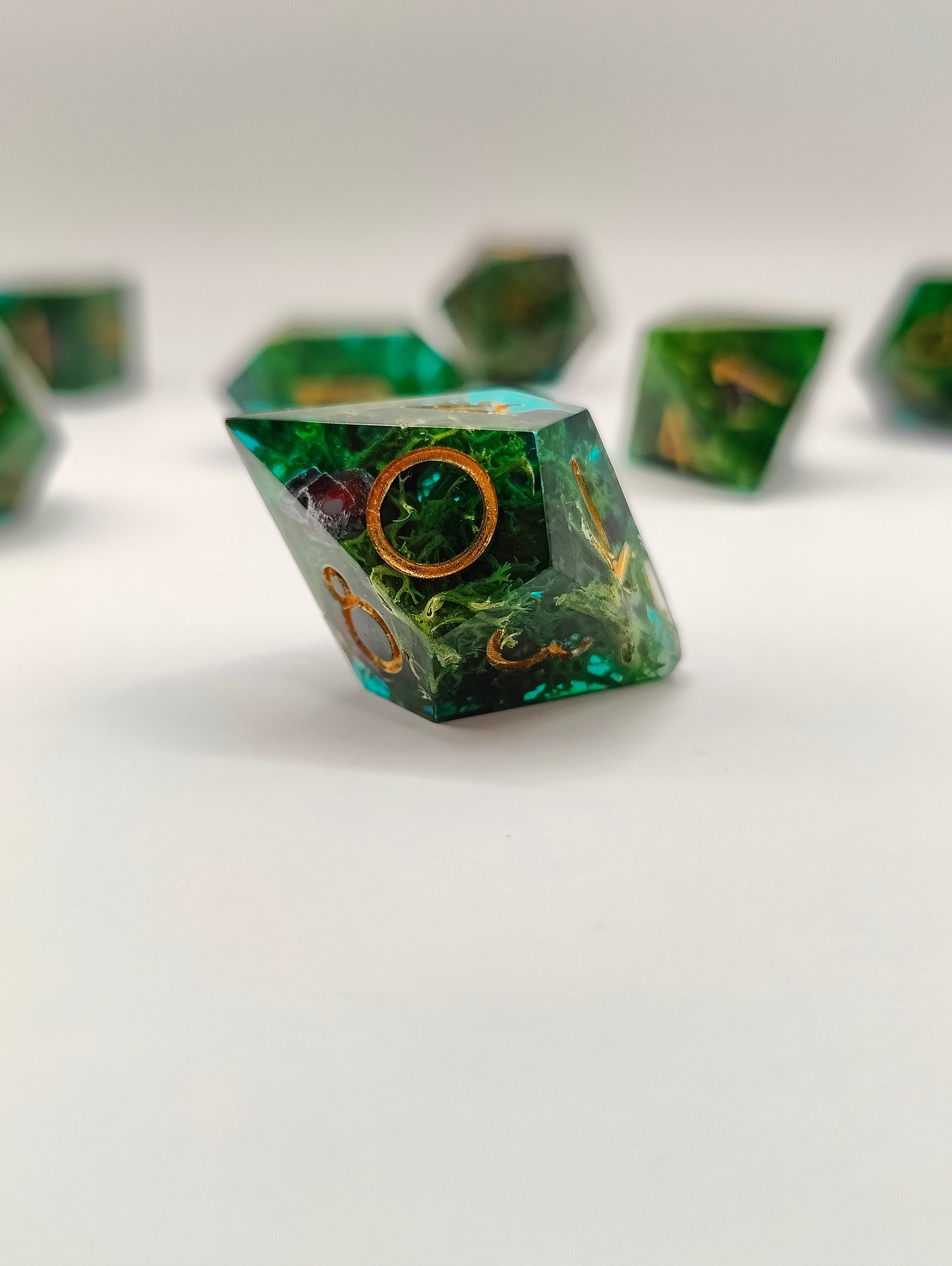 Handmade dice set: Drowned Souls