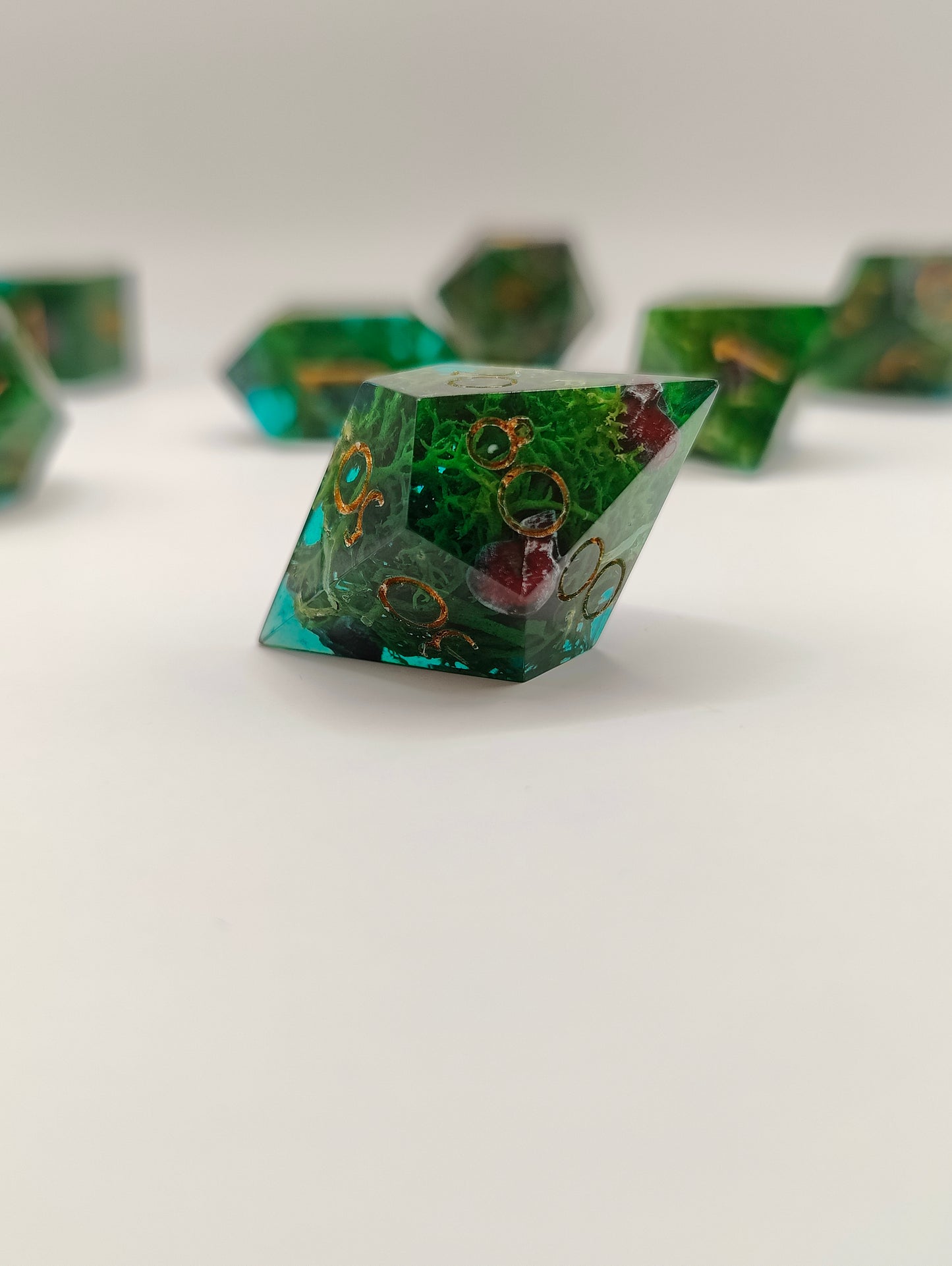 Handmade dice set: Drowned Souls