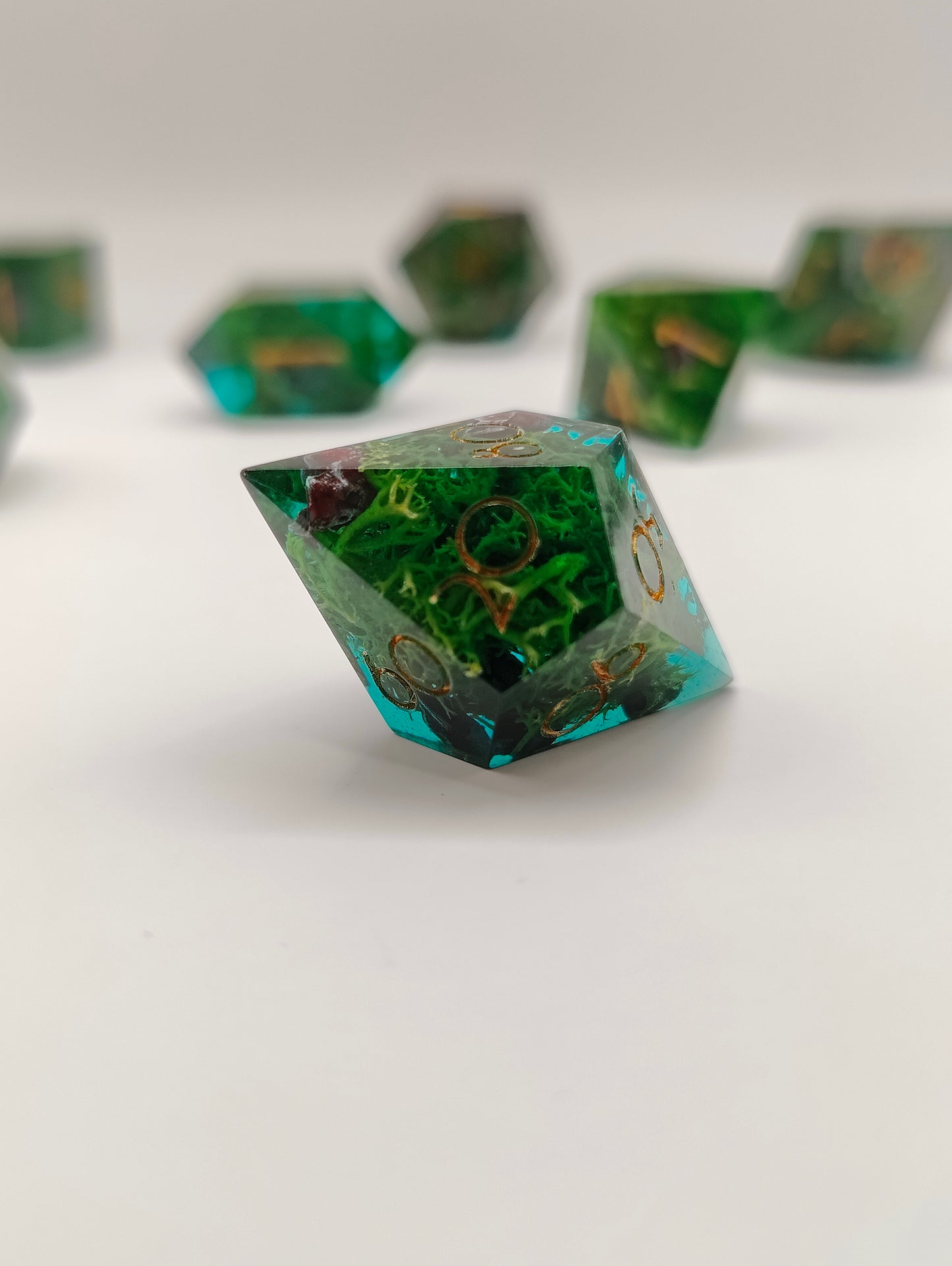 Handmade dice set: Drowned Souls