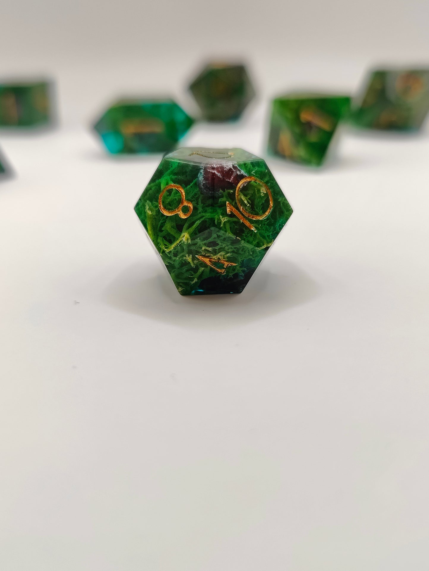 Handmade dice set: Drowned Souls