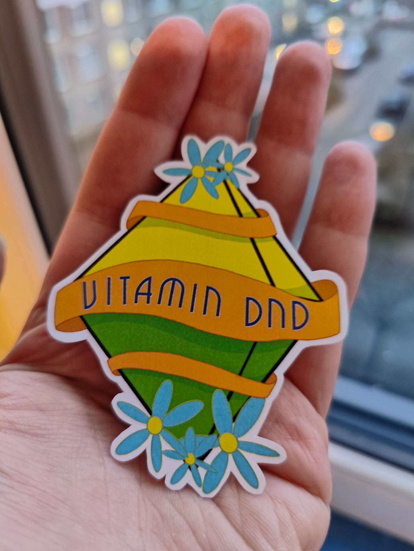 Vitamin DnD Sticker