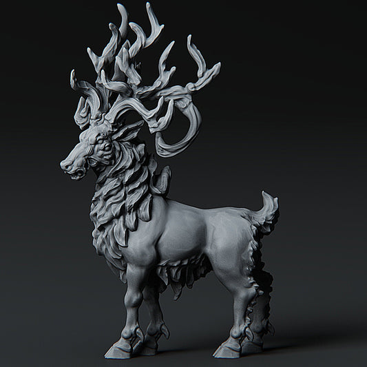 3D printed Dark Knight's stag mini