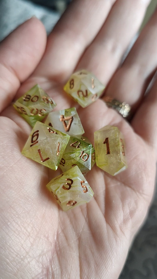 Mini dice set: Magical forest