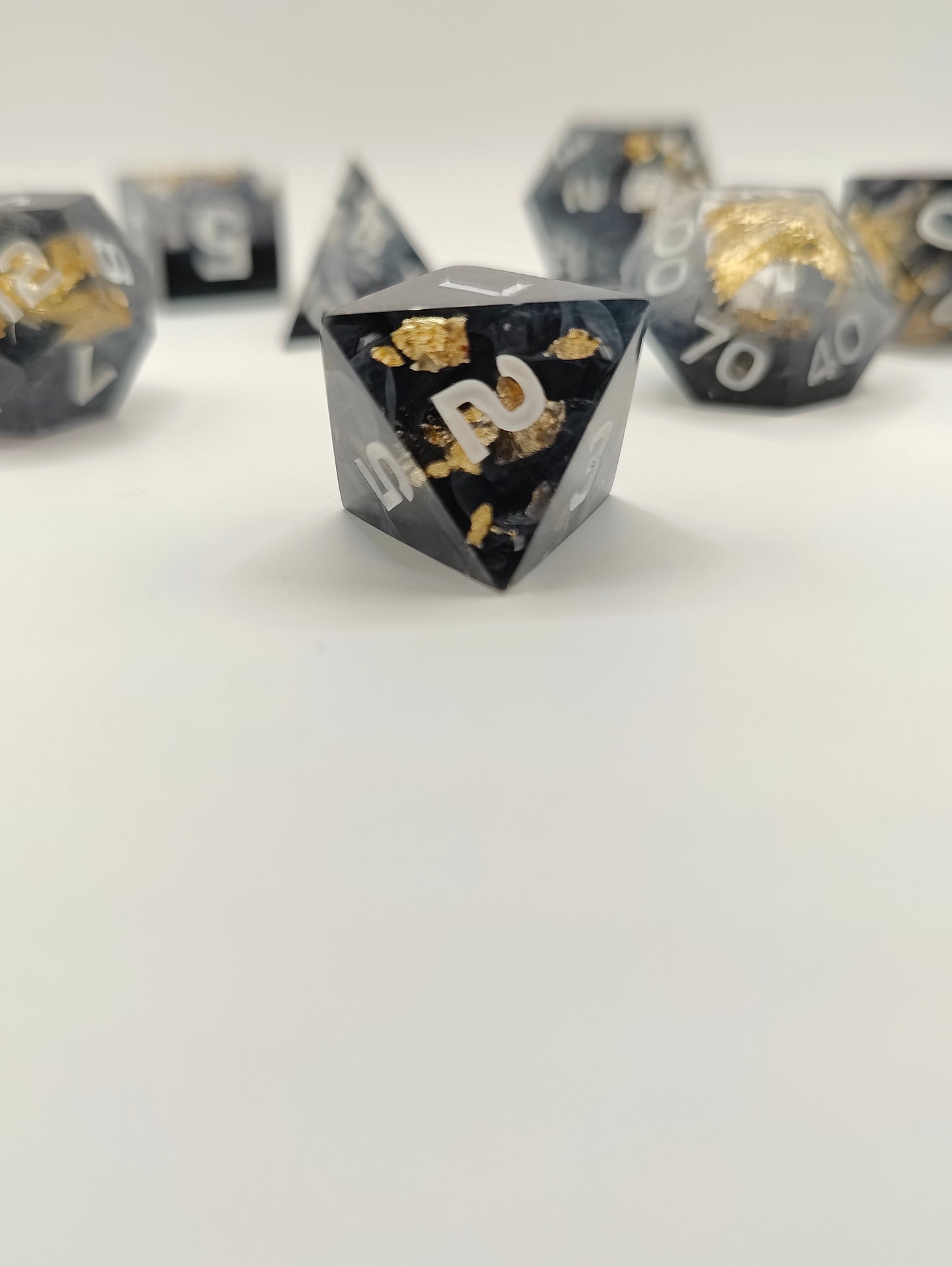 Handmade dice set: The royal Crypt