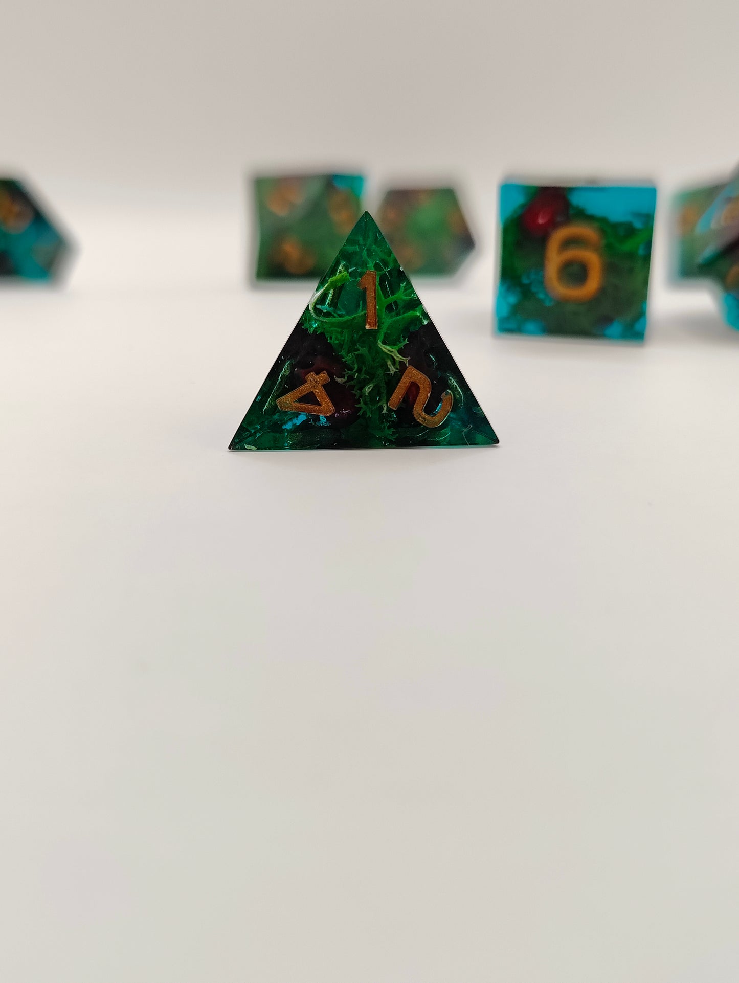 Handmade dice set: Drowned Souls