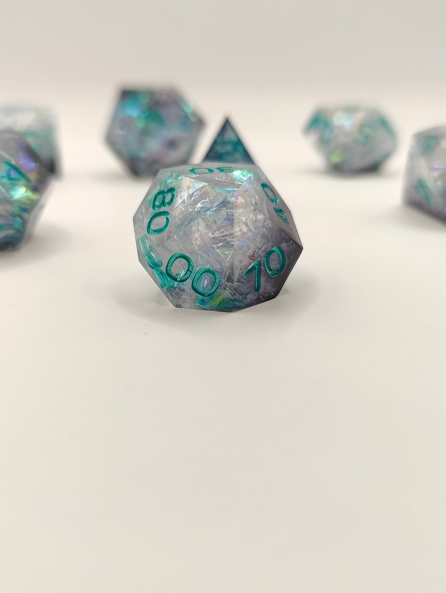 Handmade dice set: Mistborn