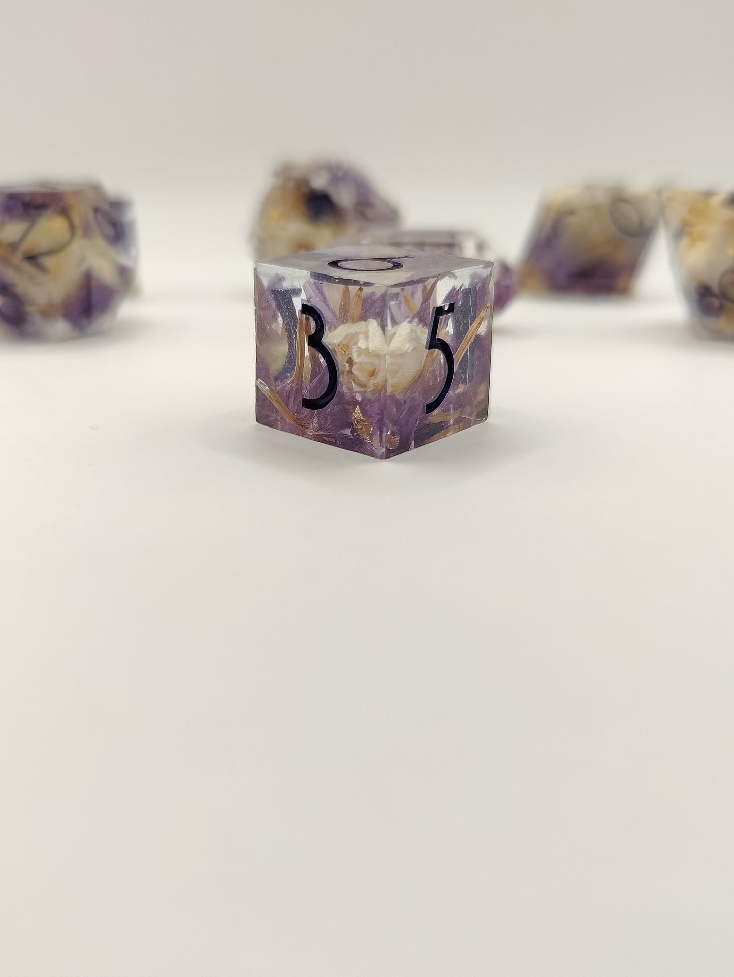 Handmade dice set: The Faerie Bargain