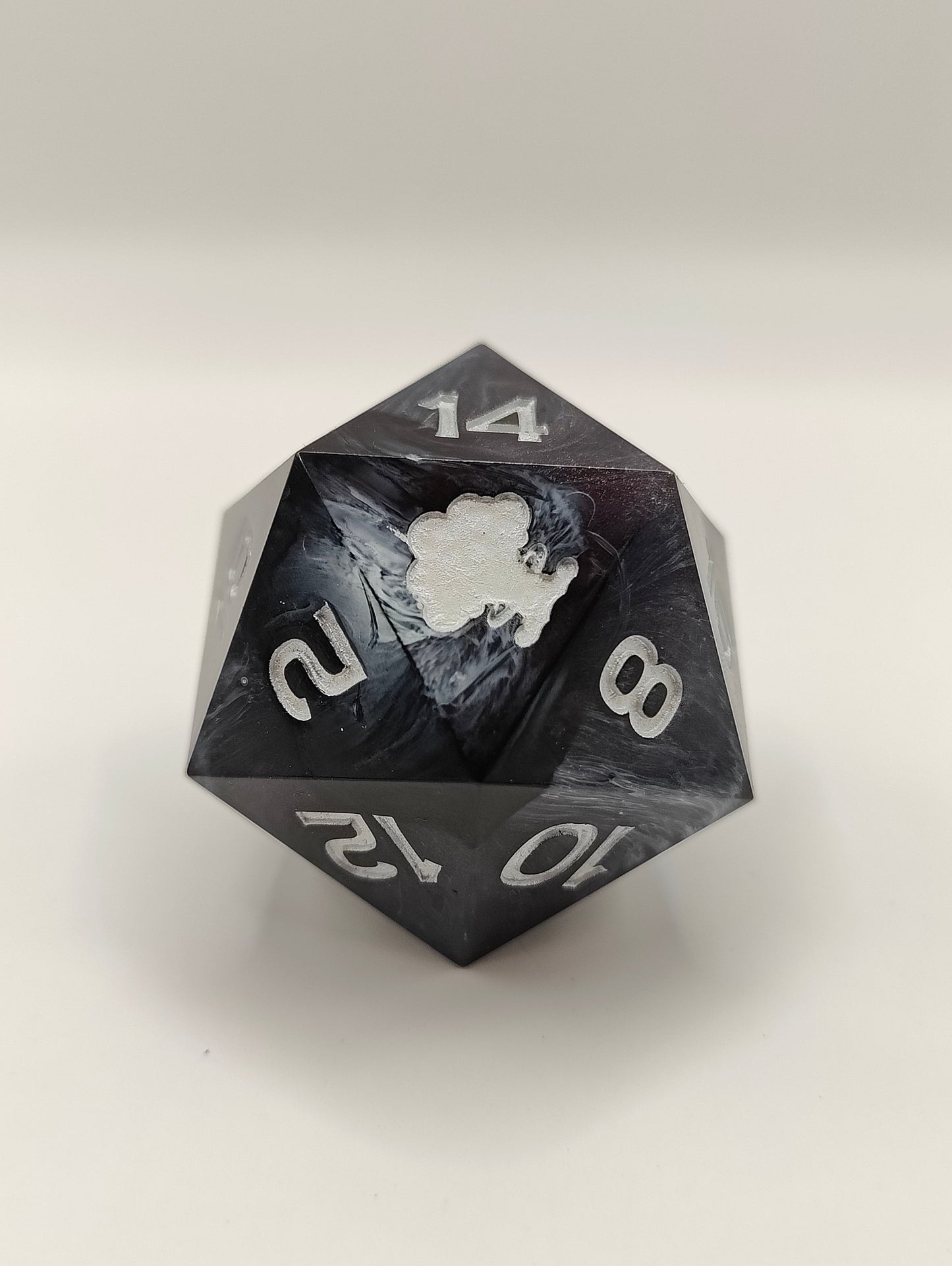 Handmade 40mm D20: Galactic Cows