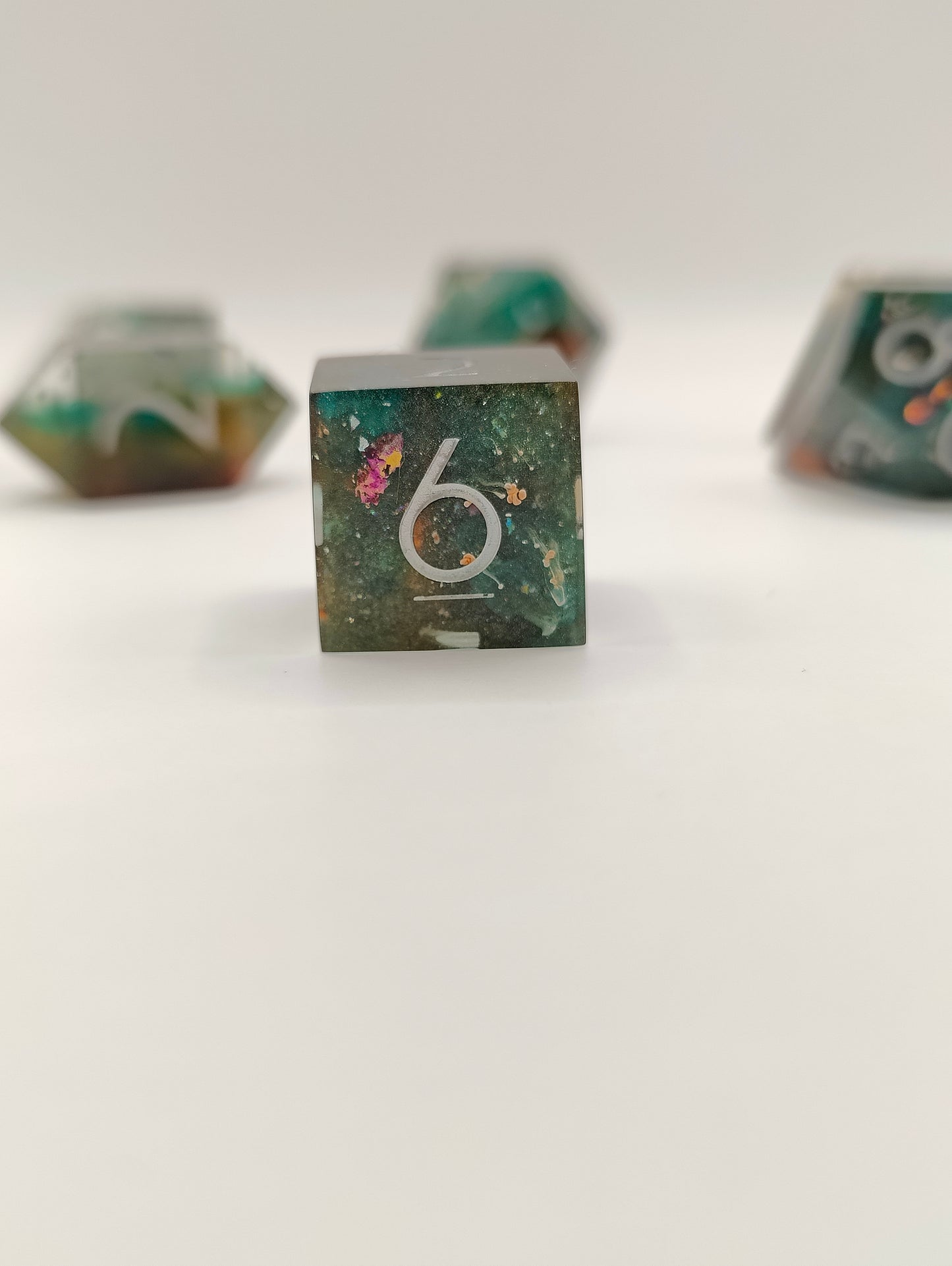 Handmade dice set: Astral Enchantment