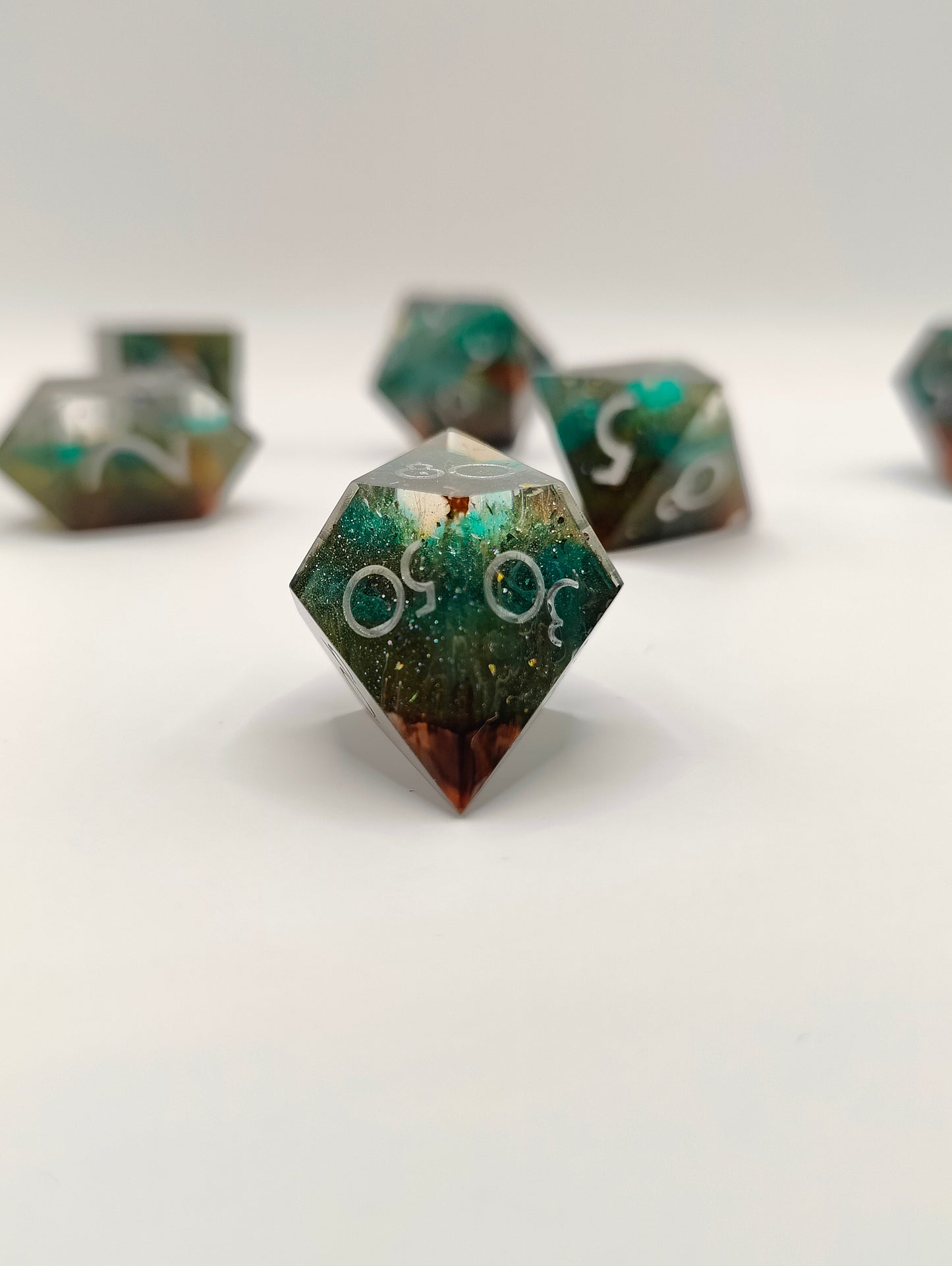 Handmade dice set: Astral Enchantment