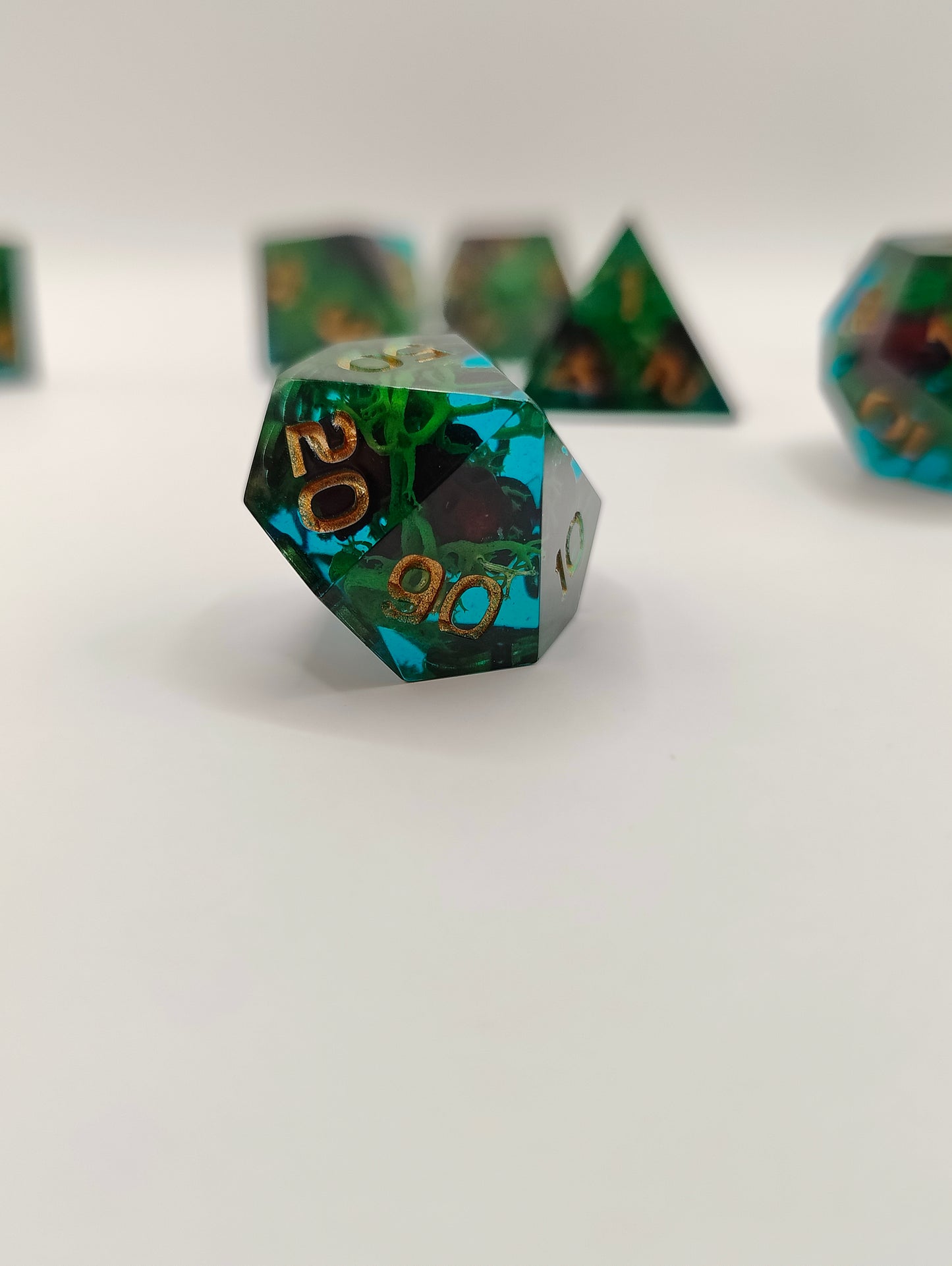 Handmade dice set: Drowned Souls