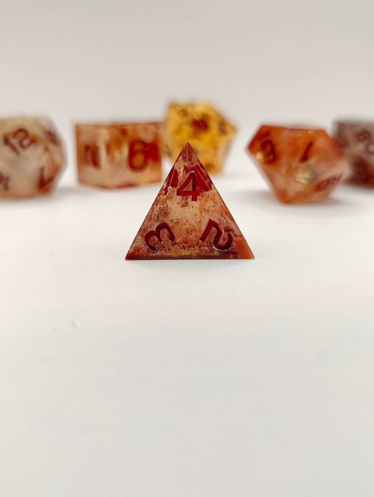 Handmade dice set: Mix and Match