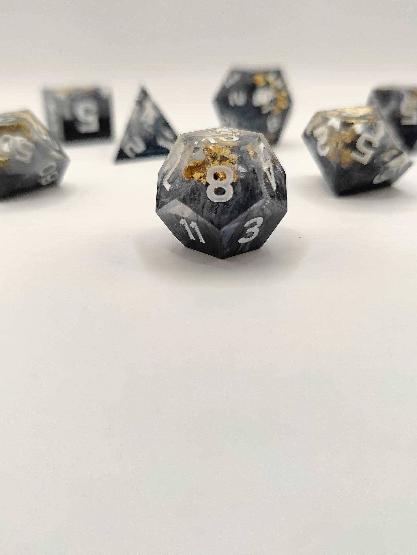 Handmade dice set: The royal Crypt