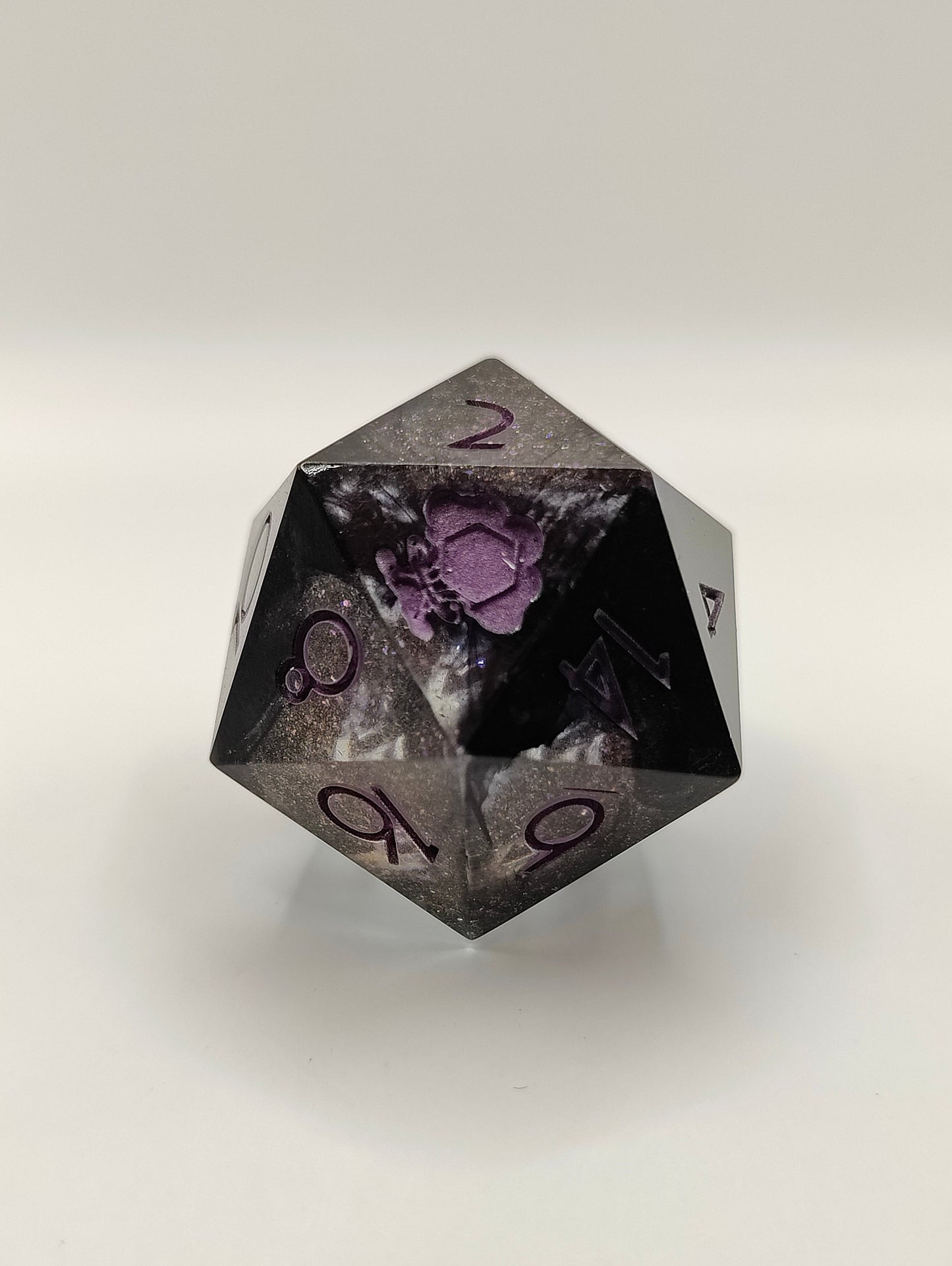 Handmade 30 mm D20: Faerie fire