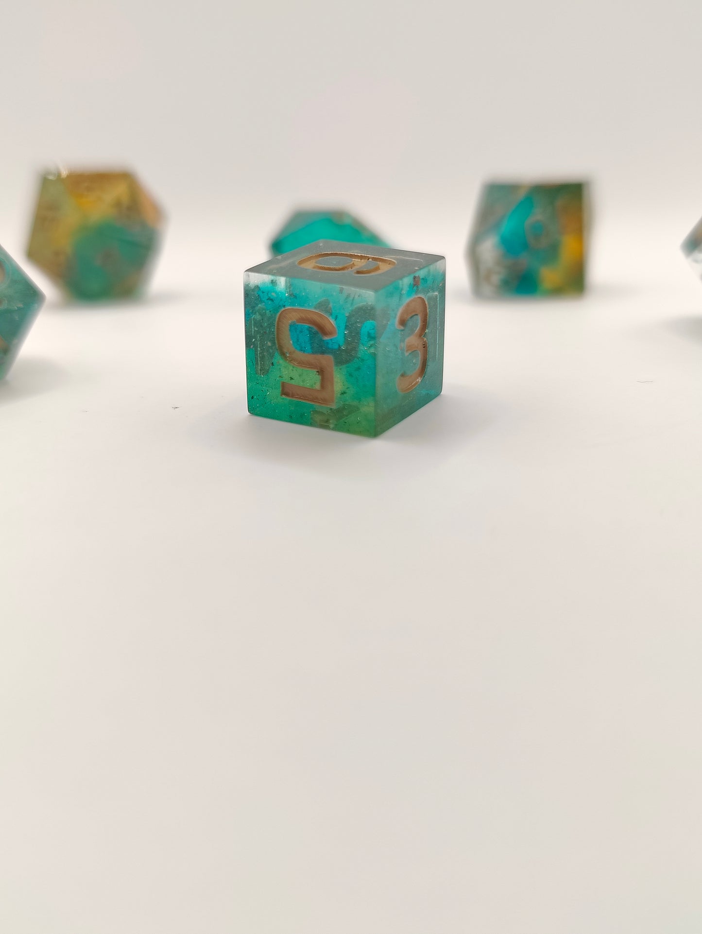 Mini dice set: Hidden oasis