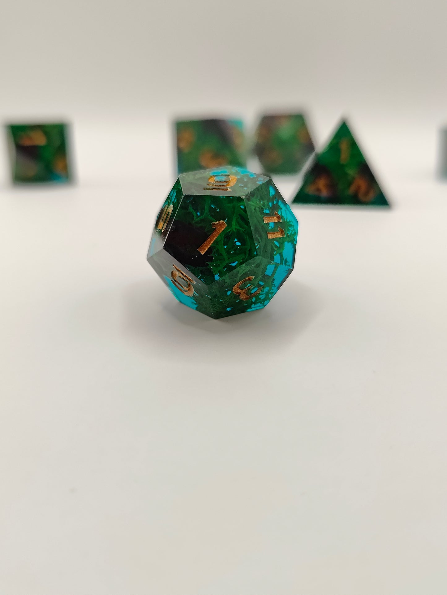 Handmade dice set: Drowned Souls