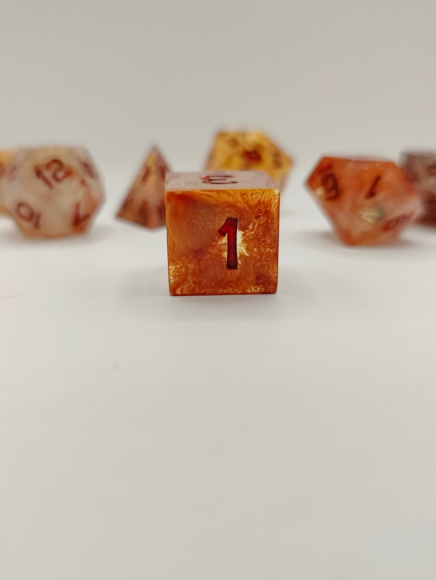 Handmade dice set: Mix and Match