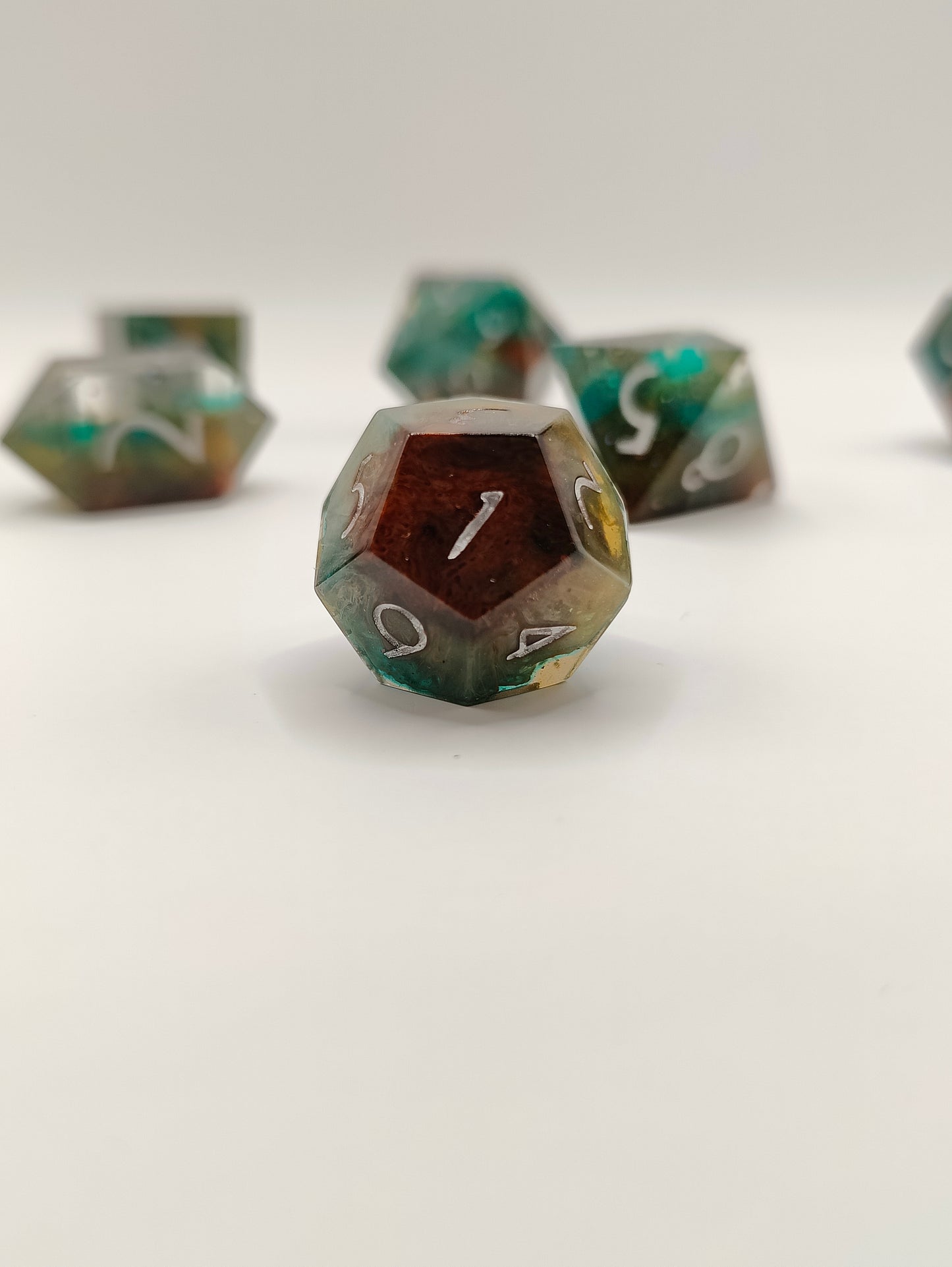 Handmade dice set: Astral Enchantment