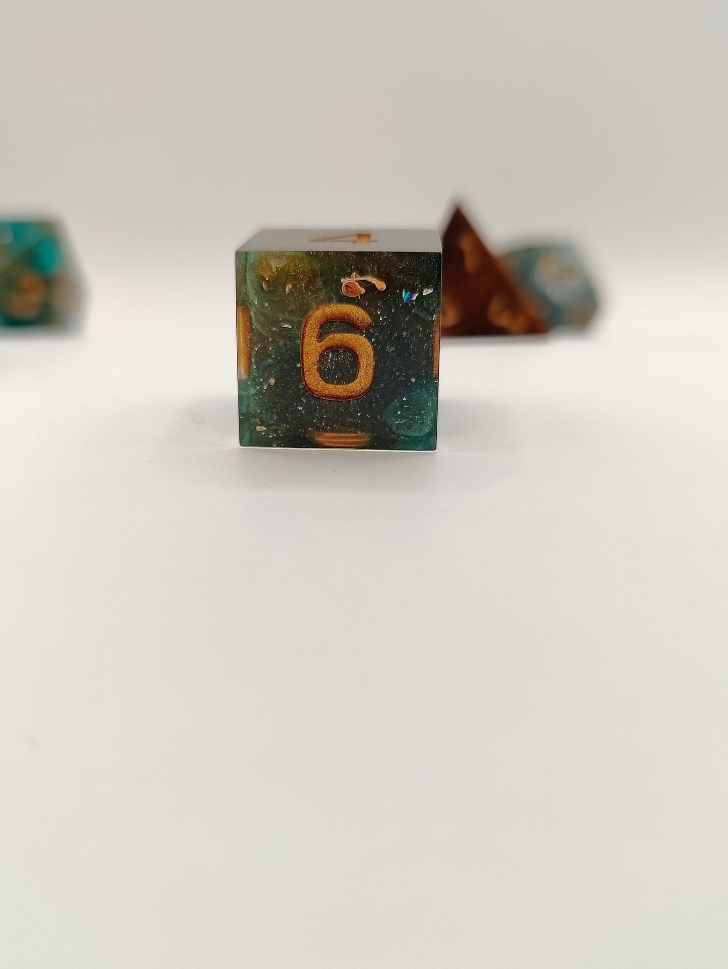 Handmade dice set: Astral Enchantment