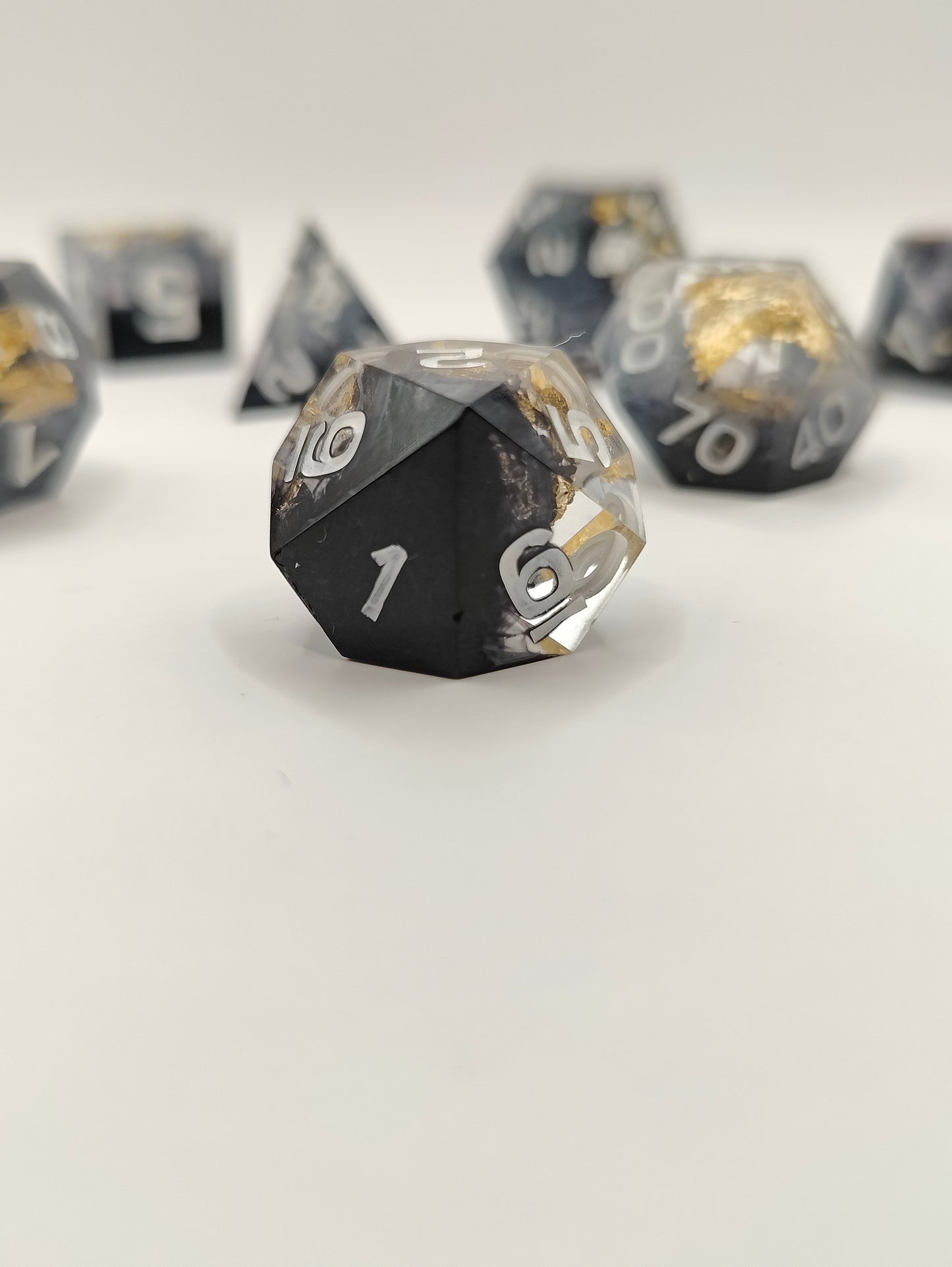 Handmade dice set: The royal Crypt